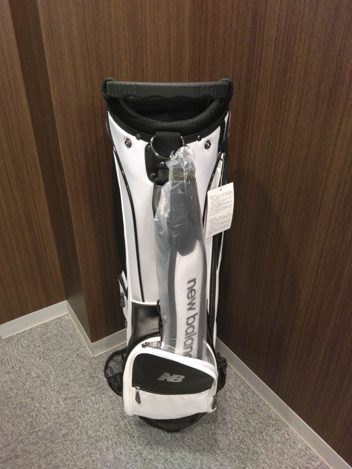 新品未使用】ニューバランス キャディバッグ 0125980001 9型 46インチ