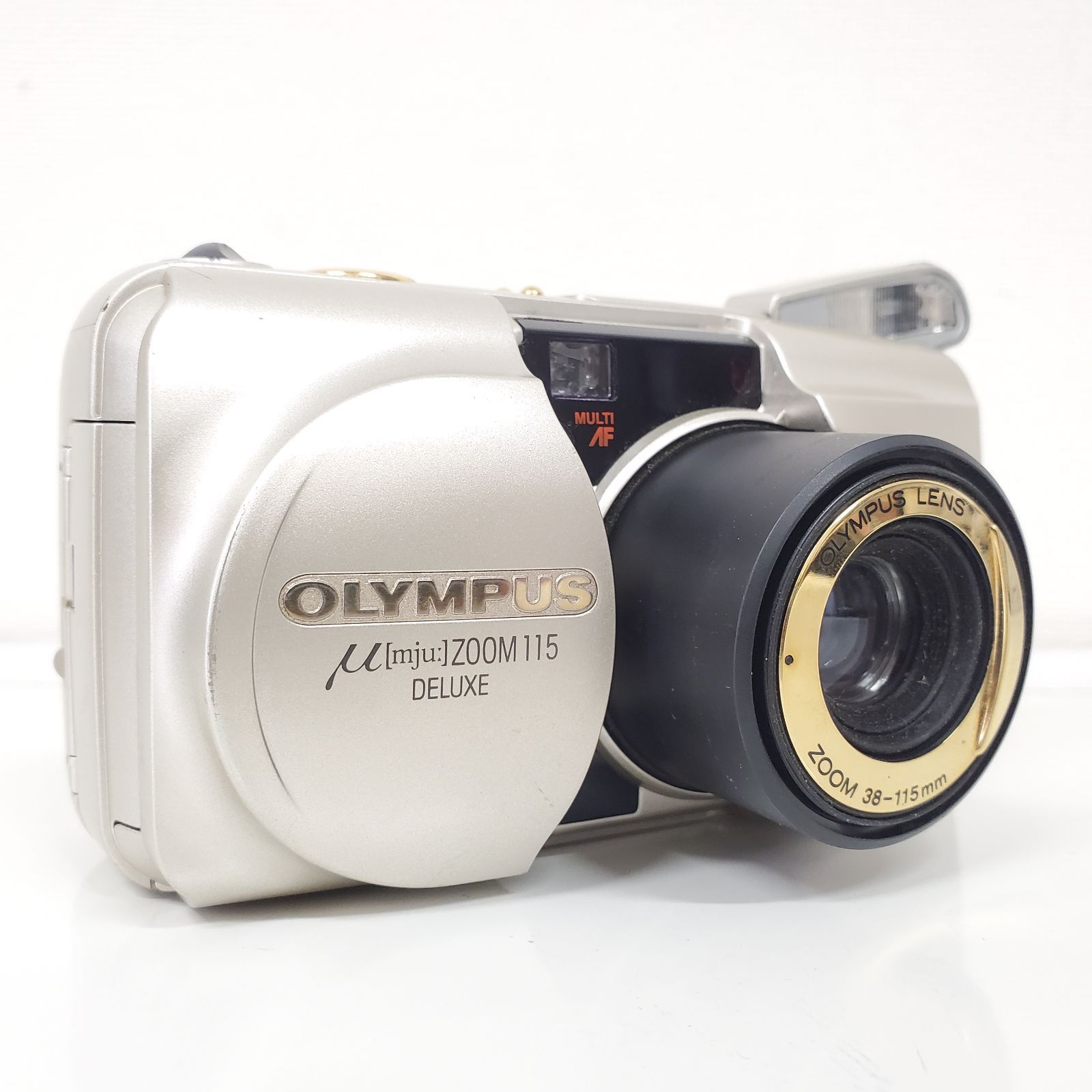 通電・基本動作確認 オリンパス OLYMPUS μ mju ZOOM 115 DELUXE ミュー