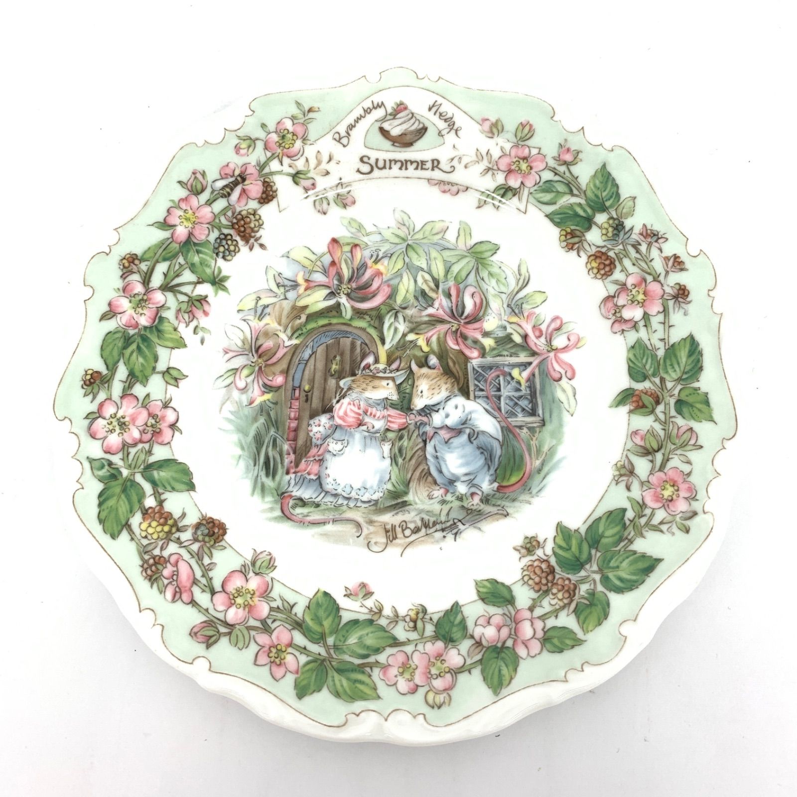 ロイヤルドルトン ブランブリーヘッジフォーシーズン プレート 皿 4枚