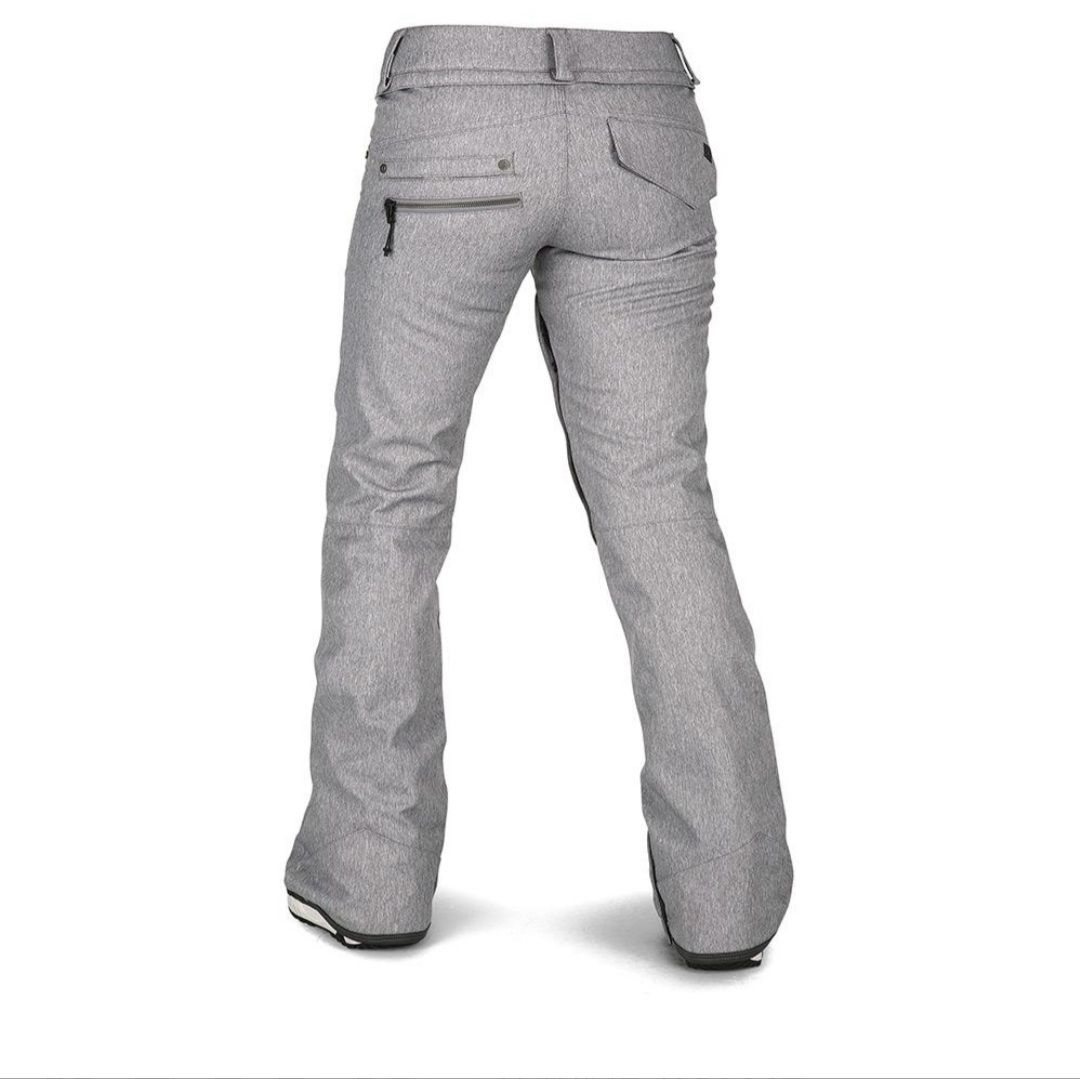 VOLCOM ボルコム スノーボード パンツ レディース グレー グレイ 無地L