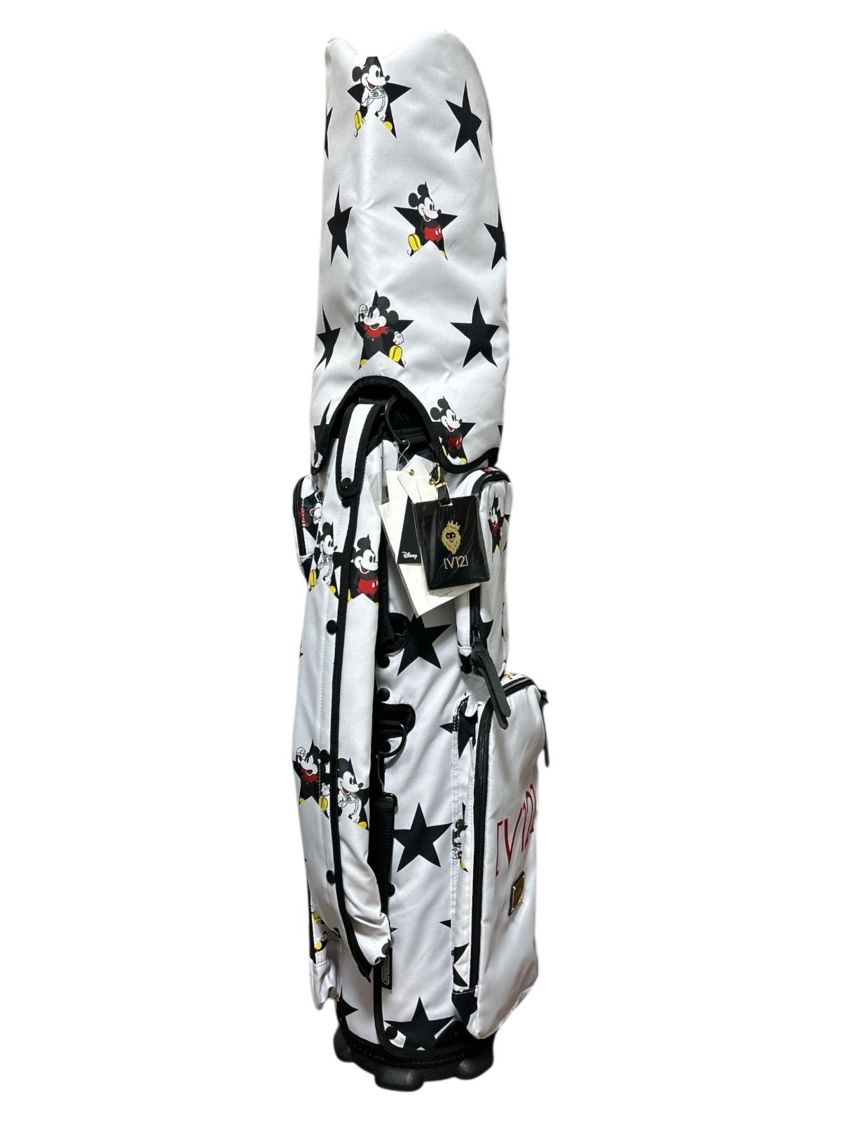 新品未使用！高級V12 ミッキーマウス着せ替えキャディバッグ8.5型