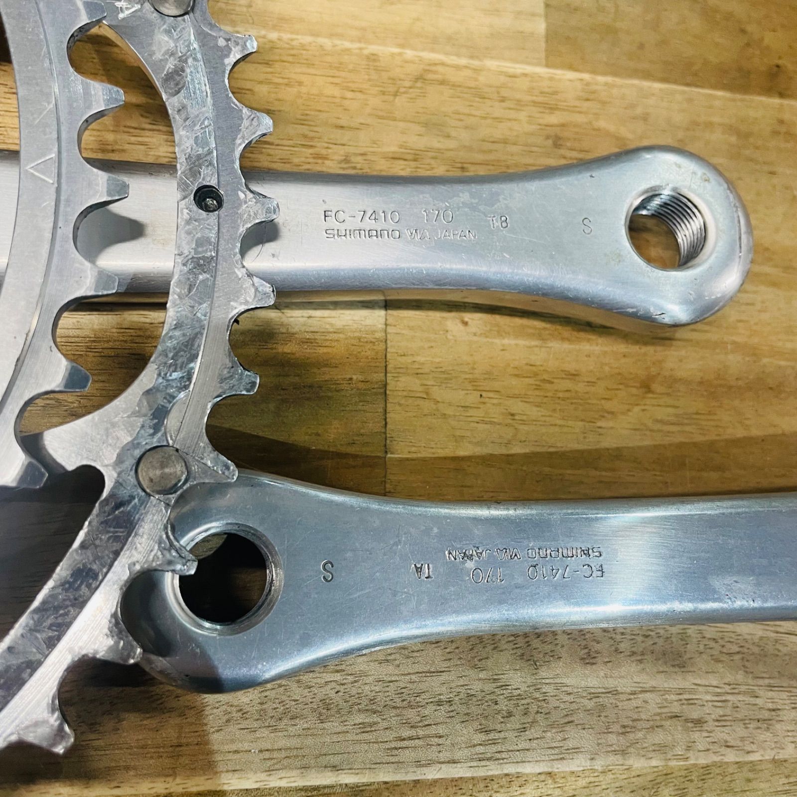 希少】 シマノ デュラエース FC-7410 クランクセット Dura-Ace 170mm