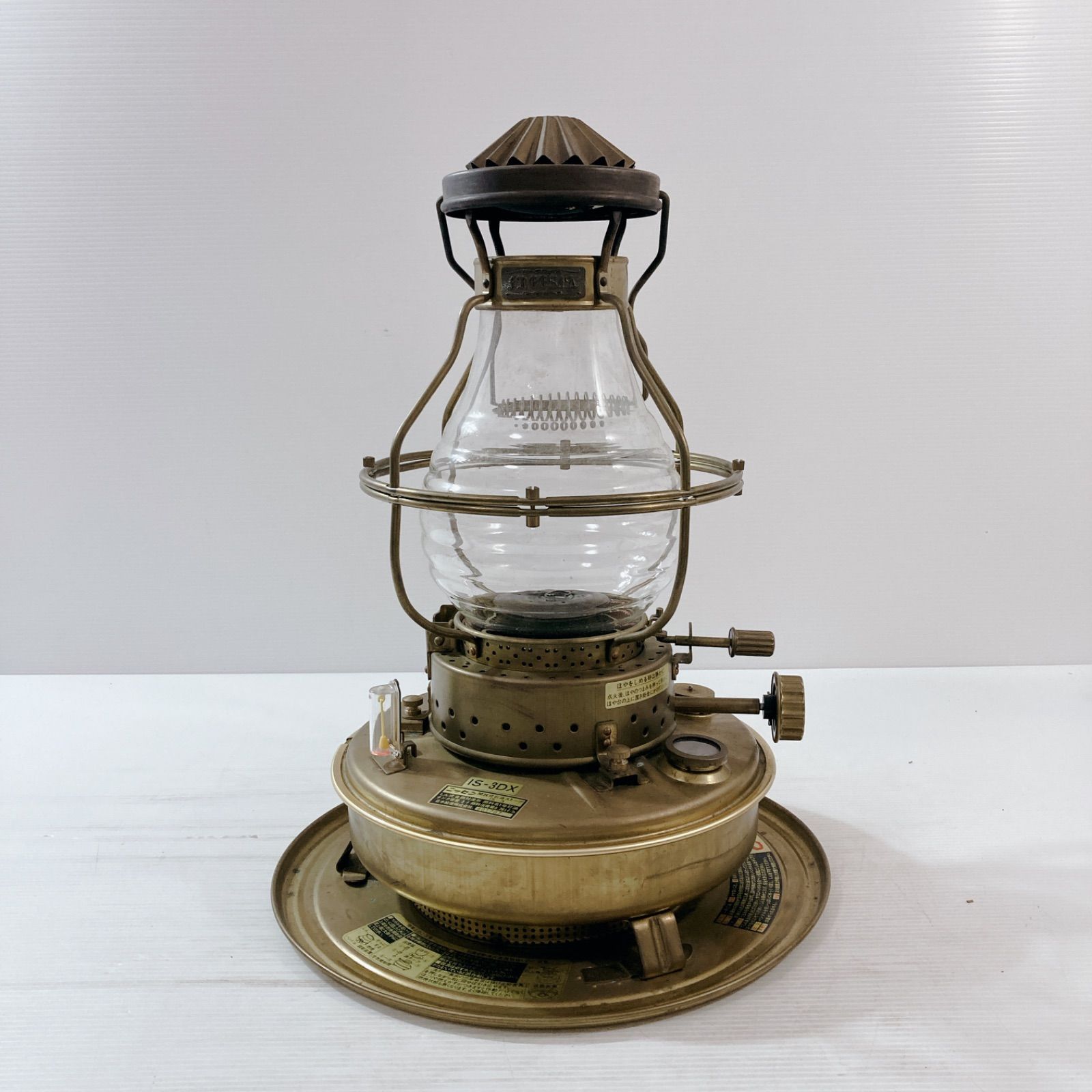 ニッセン 開放式石油ストーブ IS-3DX 昭和レトロ オシャレ