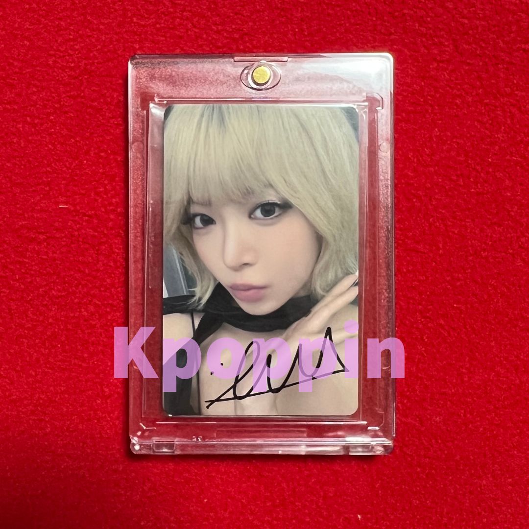 Le Sserafim ウンチェ 直筆サイン入りトレカ ウィバース Weverse Shop