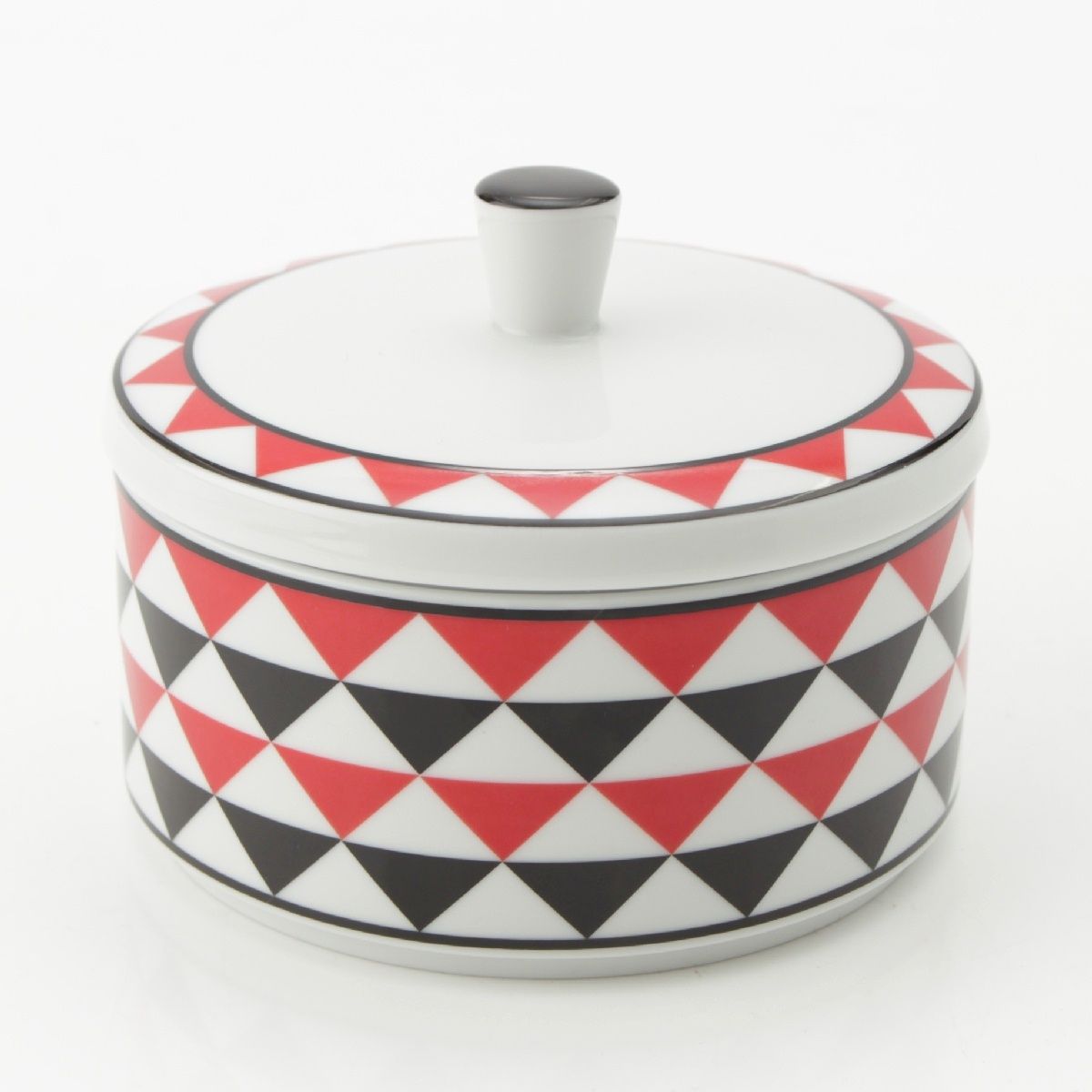 プラダ トライアングルロゴ ポーセリンケース インテリア ジュエリー