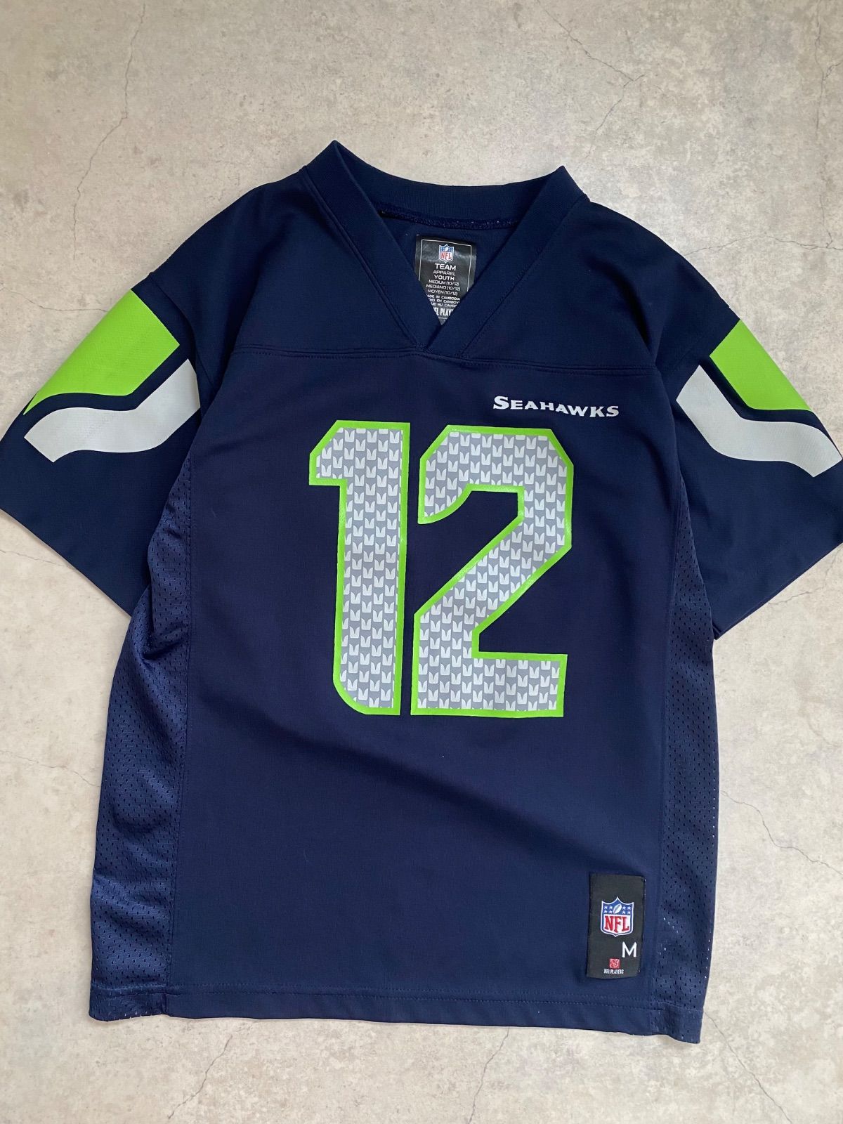 Size 140-150】NFL シアトルシーホークス ゲームシャツ - メルカリ