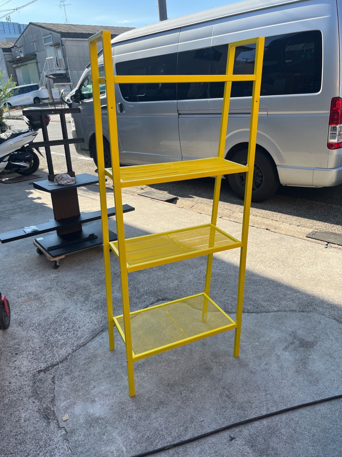 廃盤】IKEA イケア レールベリ 廃盤色 イエロー 黄色 ラック 収納棚