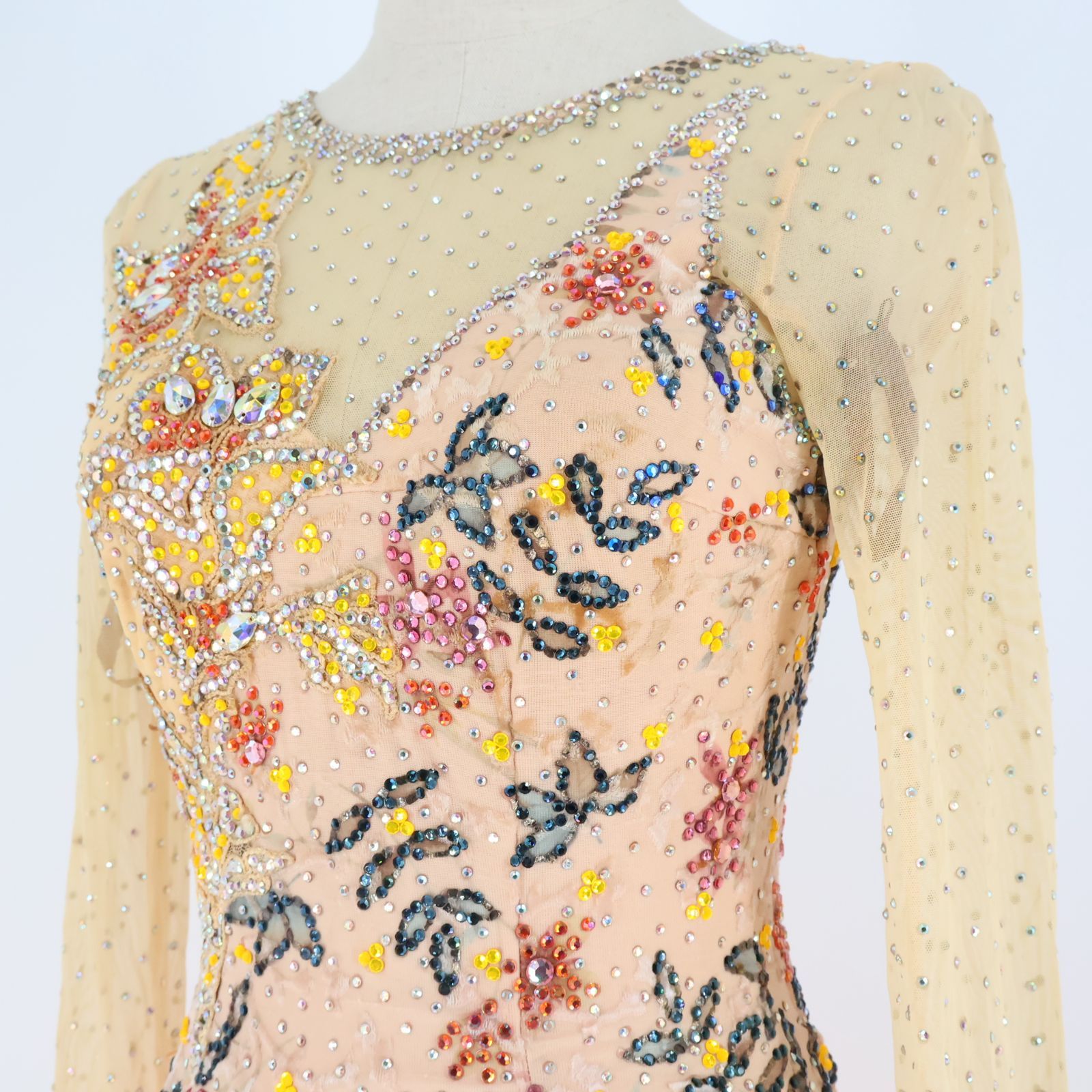 日本製 社交ダンス衣装】ピンク Chacott チャコット ワンピース ドレス