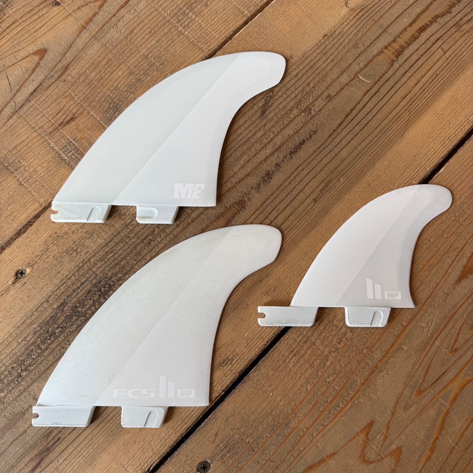 中古 FCS2 フィン MF ミックファニング ツインスタビライザー 2+1