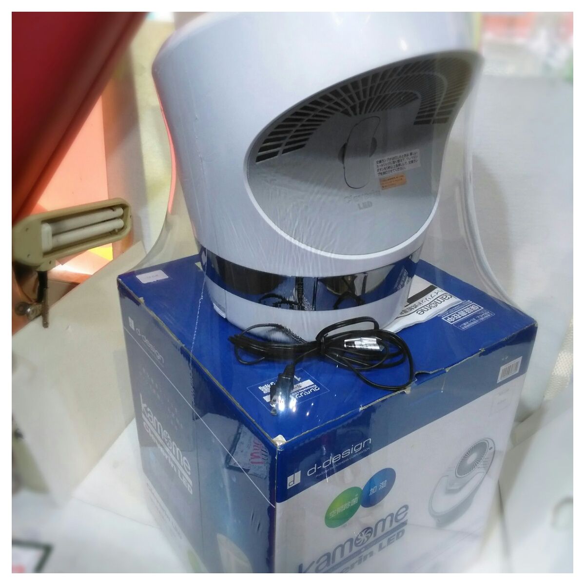 中古】ドウシシャ 3.0L ハイブリット式加湿器 kamome クレベリンLED