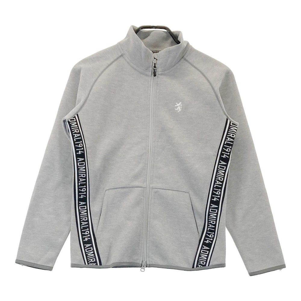 サイズ：M ADMIRAL アドミラル ジップジャケット グレー系