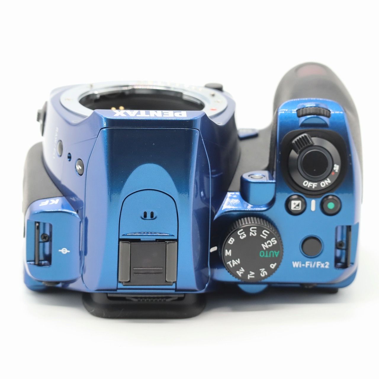 ショット数209回】PENTAX KF ボディ クリスタルブルー - メルカリ