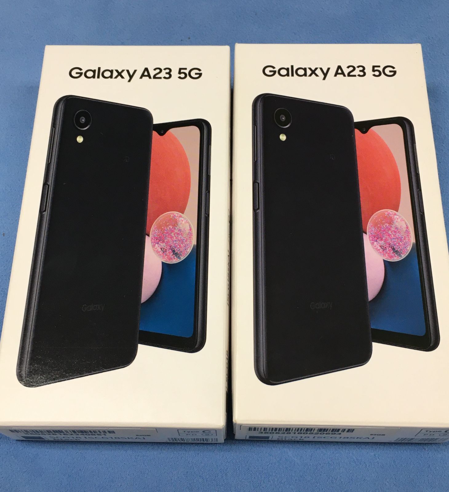 2台セット【新品・未使用】SIMロック解除済 au Galaxy A23 5G SCG18