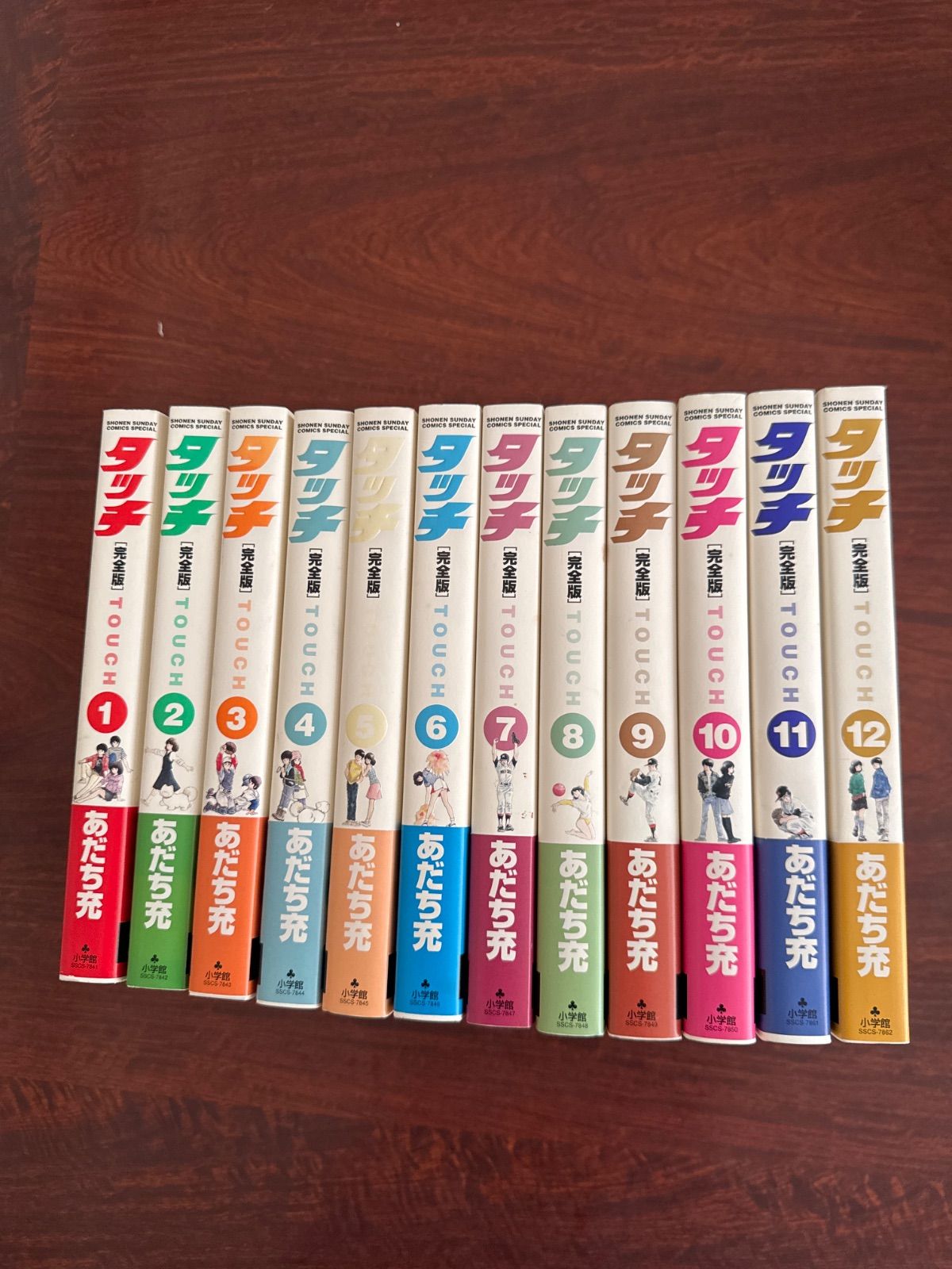 タッチ完全版 1巻〜12巻 全巻帯付き 全初版発行 あだち充 - メルカリ