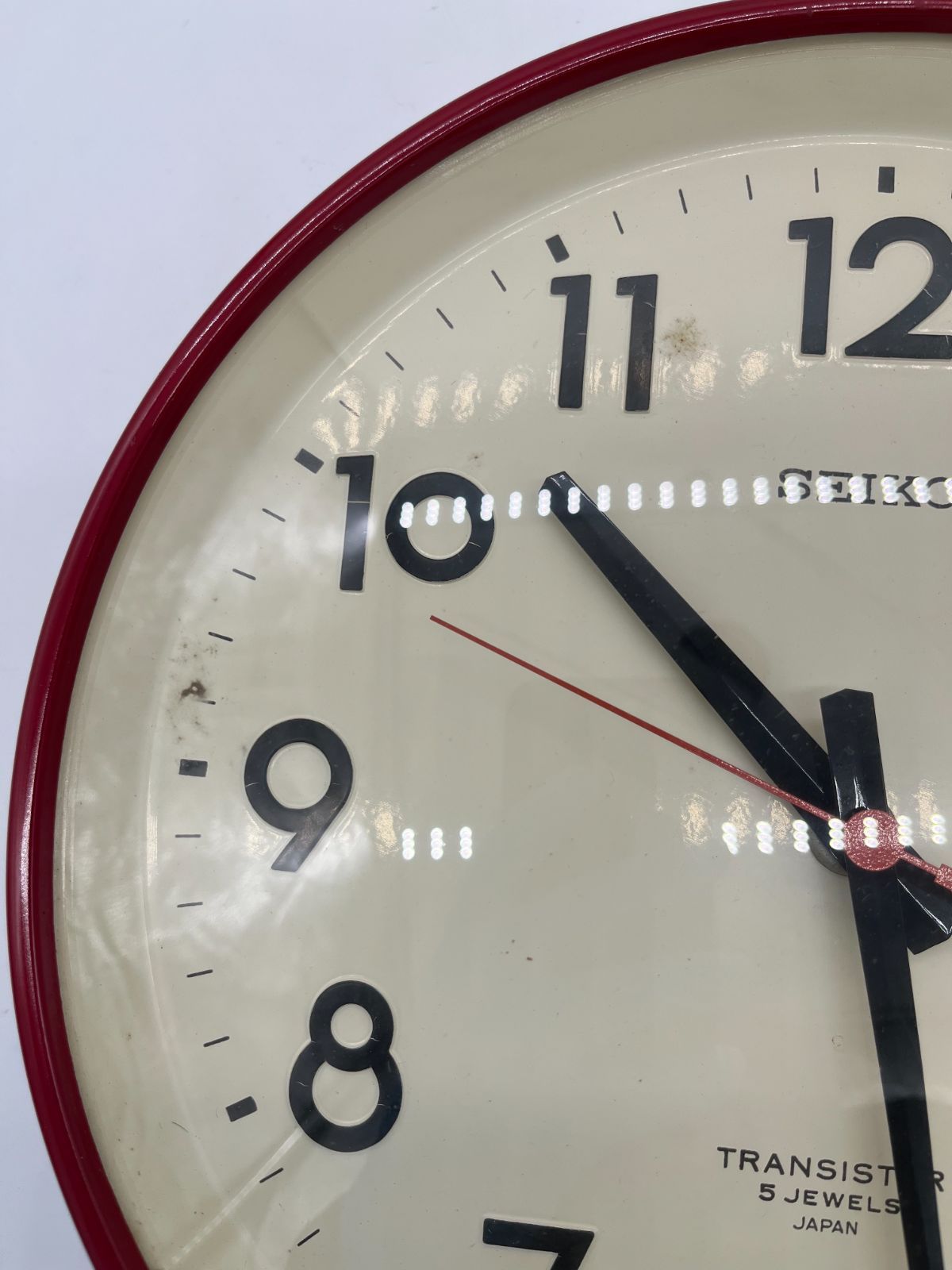 SEIKO セイコー トランジスタクロック 5石 5JEWELS TTX-631 掛け時計