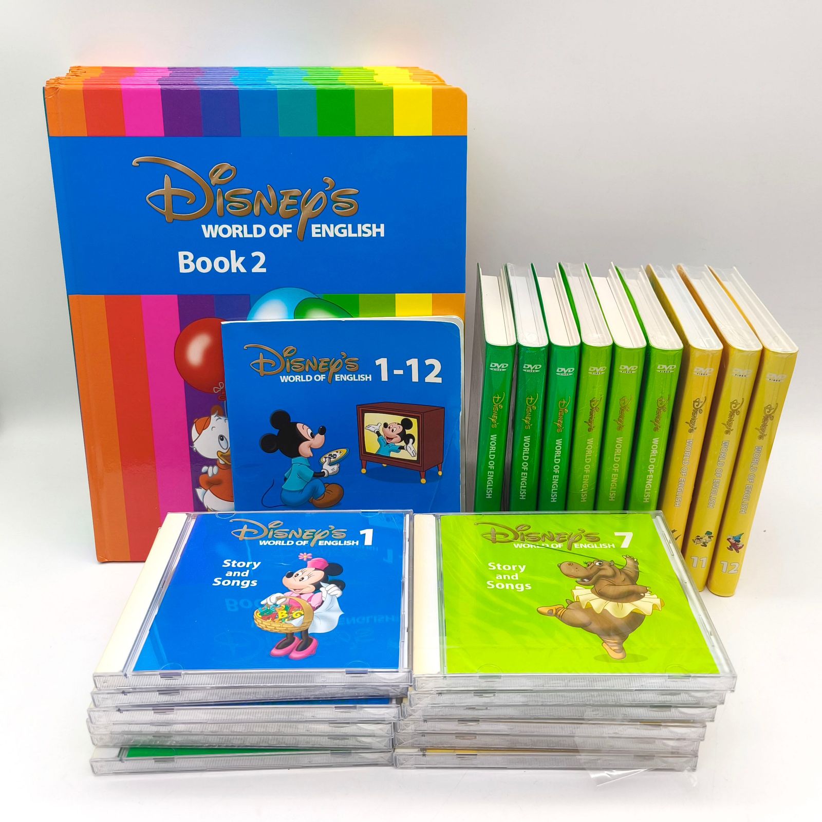 ディズニー英語システム・Disney World English・DWE・Story and Songs