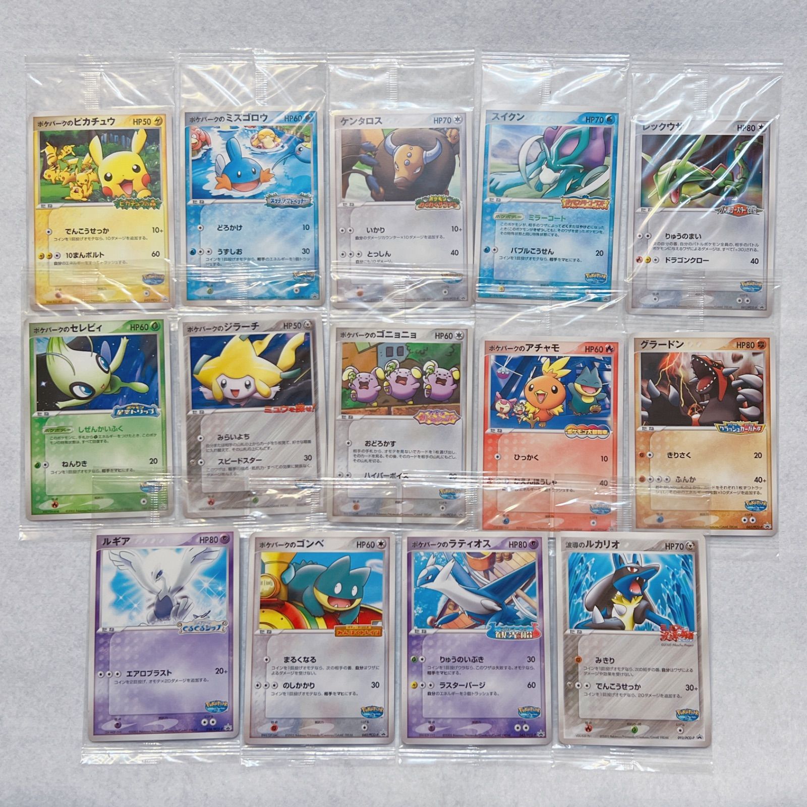 ポケパーク2005 ポケモンカード 14枚セット プロモ 新品未開封