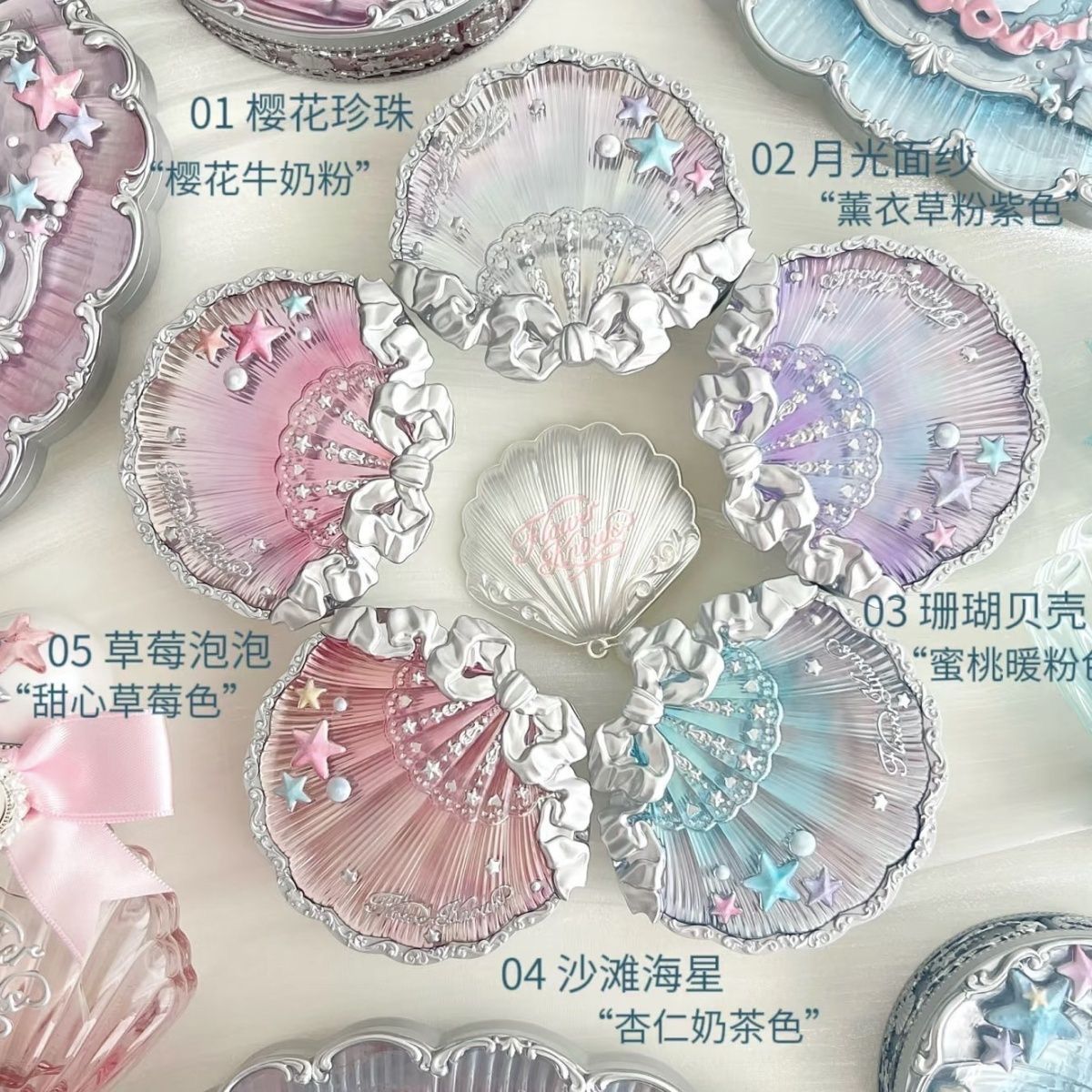 フラワーノーズ シェルズジュエル コレクション サテンチーク - メルカリ