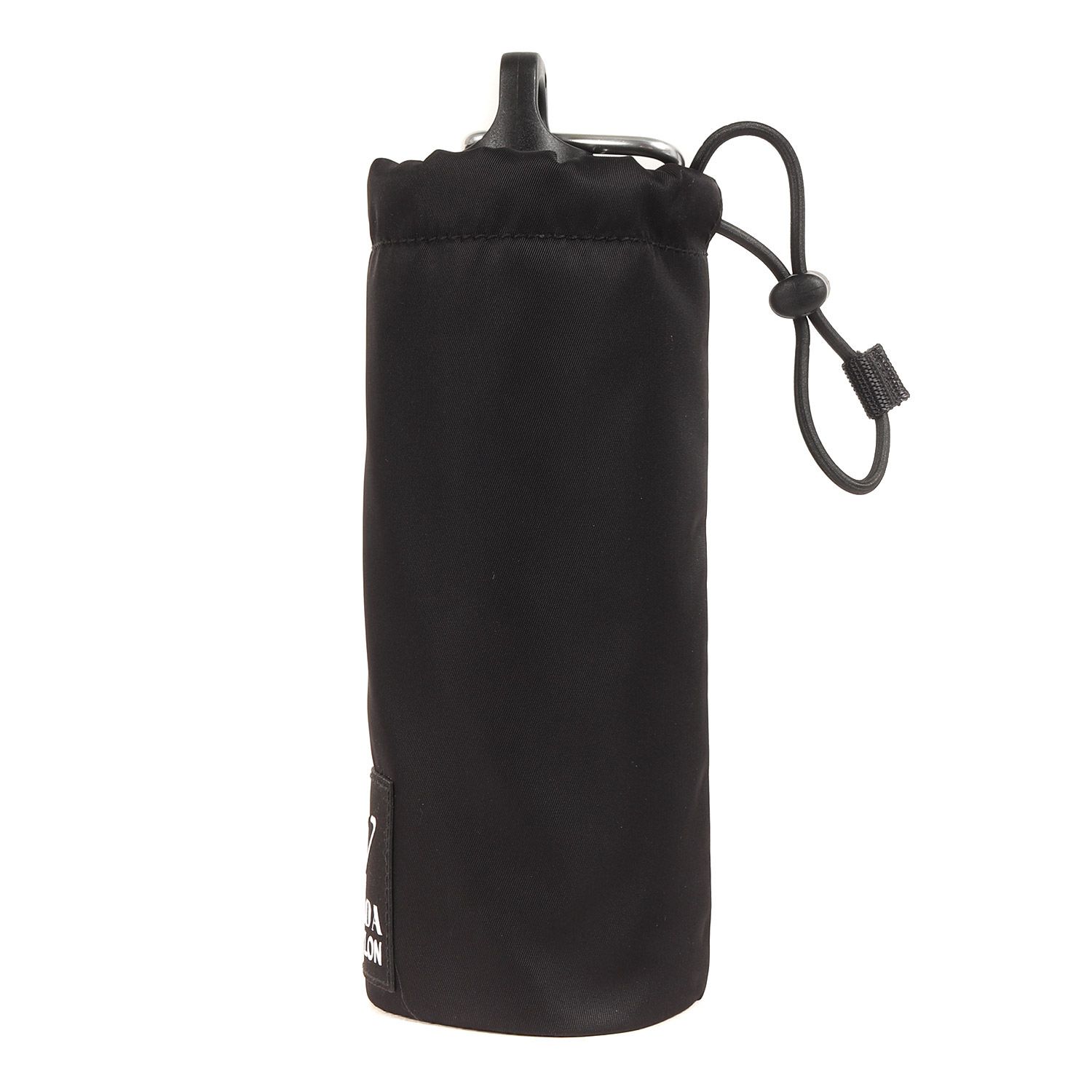 美品 PRADA プラダ RE-NYLON カバー付き カラビナ レタリングロゴ