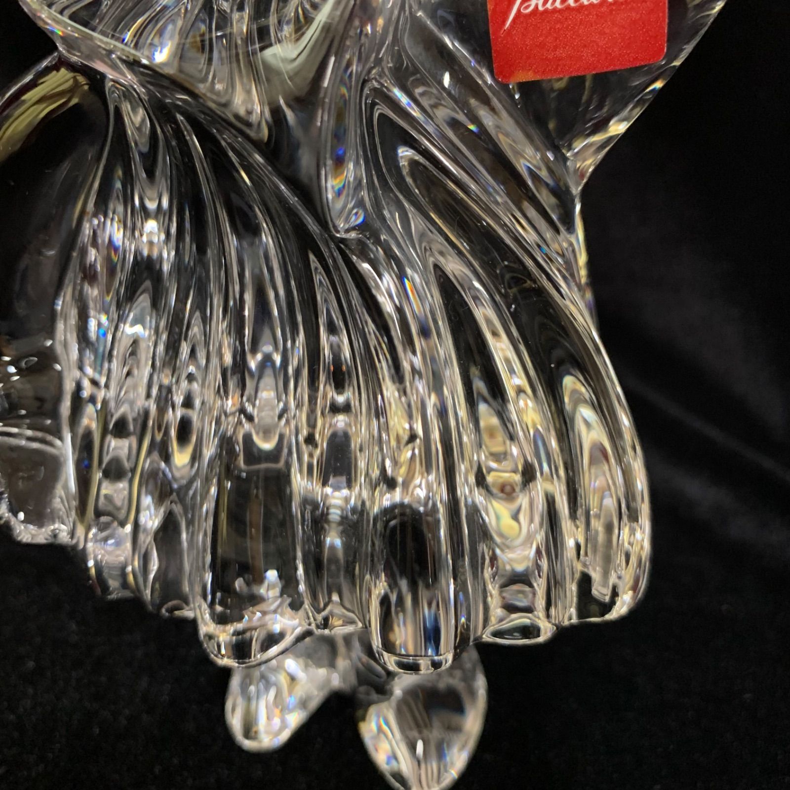 希少 未使用 美品 バカラ 笛吹き ピエロ クリスタル ガラス フィギュア