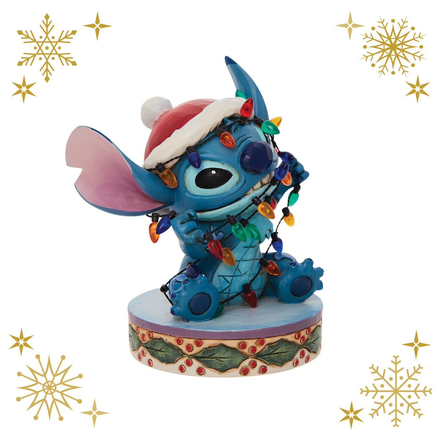 ジムショア クリスマス ディズニー スティッチ ラッピング フィギュア