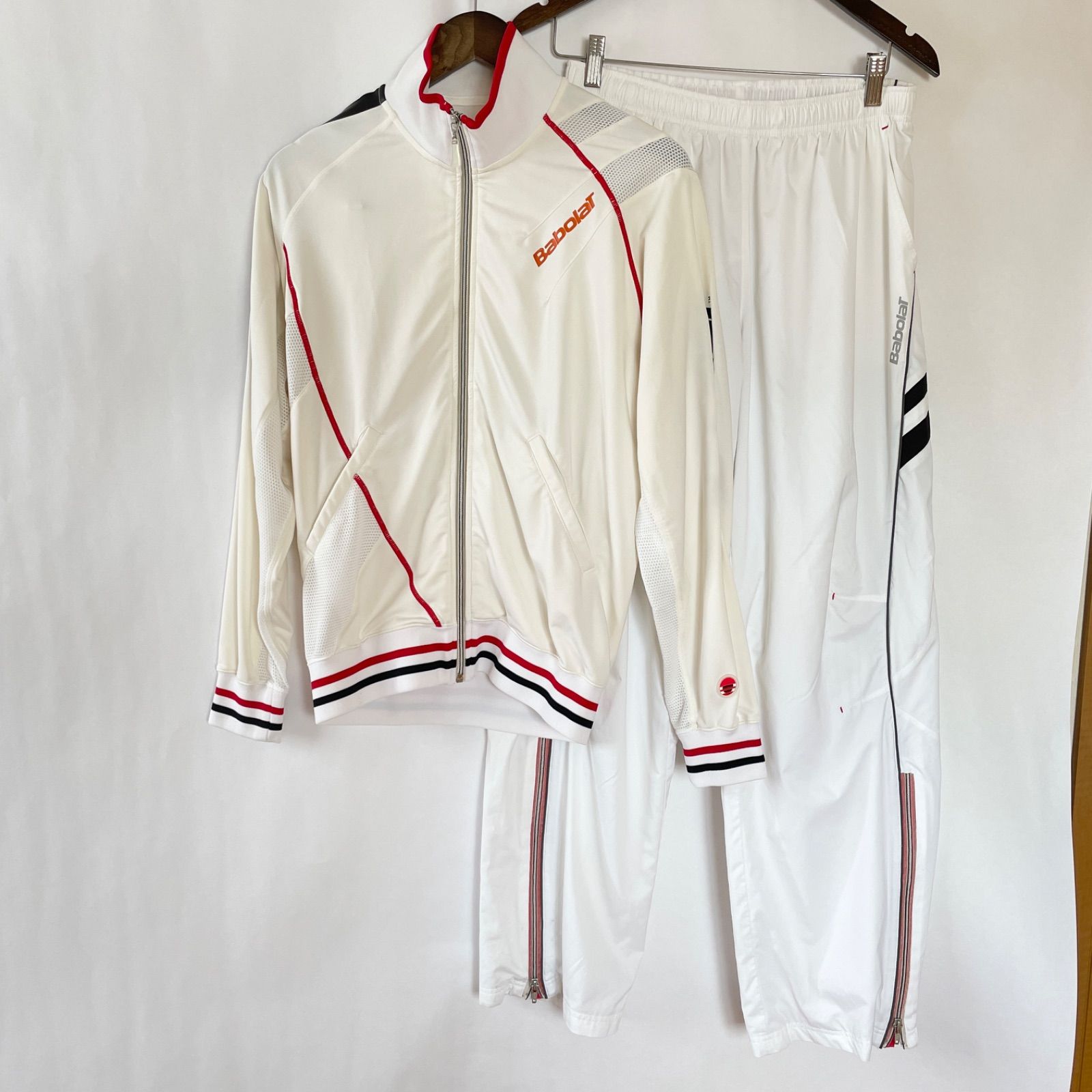 良】Babolat バボラ テニスウェア 上下セット ジャージ セットアップ