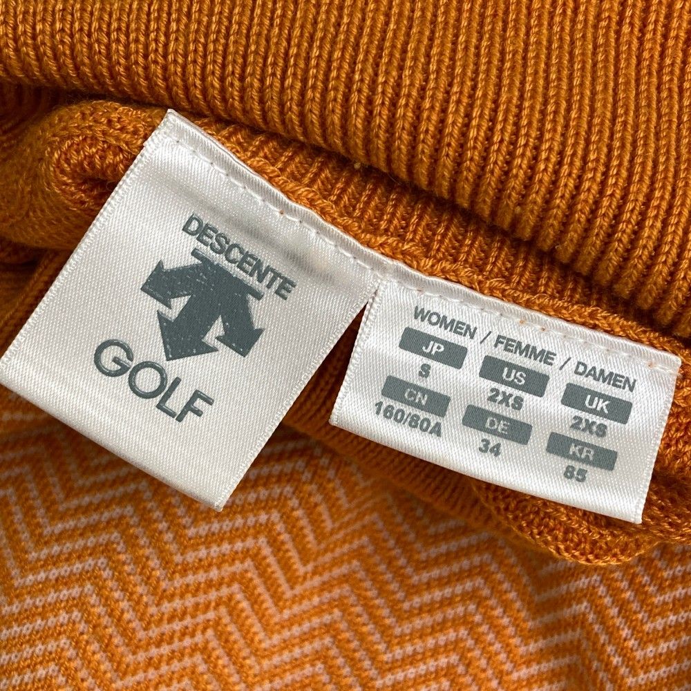 サイズ：S DESCENTE GOLF デサントゴルフ タートルネック ウール混