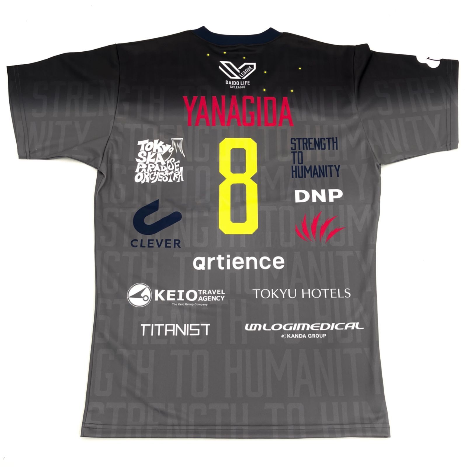 東京グレートベアーズ 24-25 ユニフォーム #8 柳田将洋 XOサイズ