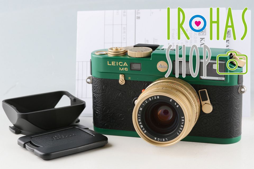 Leica M6 TTL 0.58 + Elmarit-M 28mm F/2.8 Repainted Green & Gold