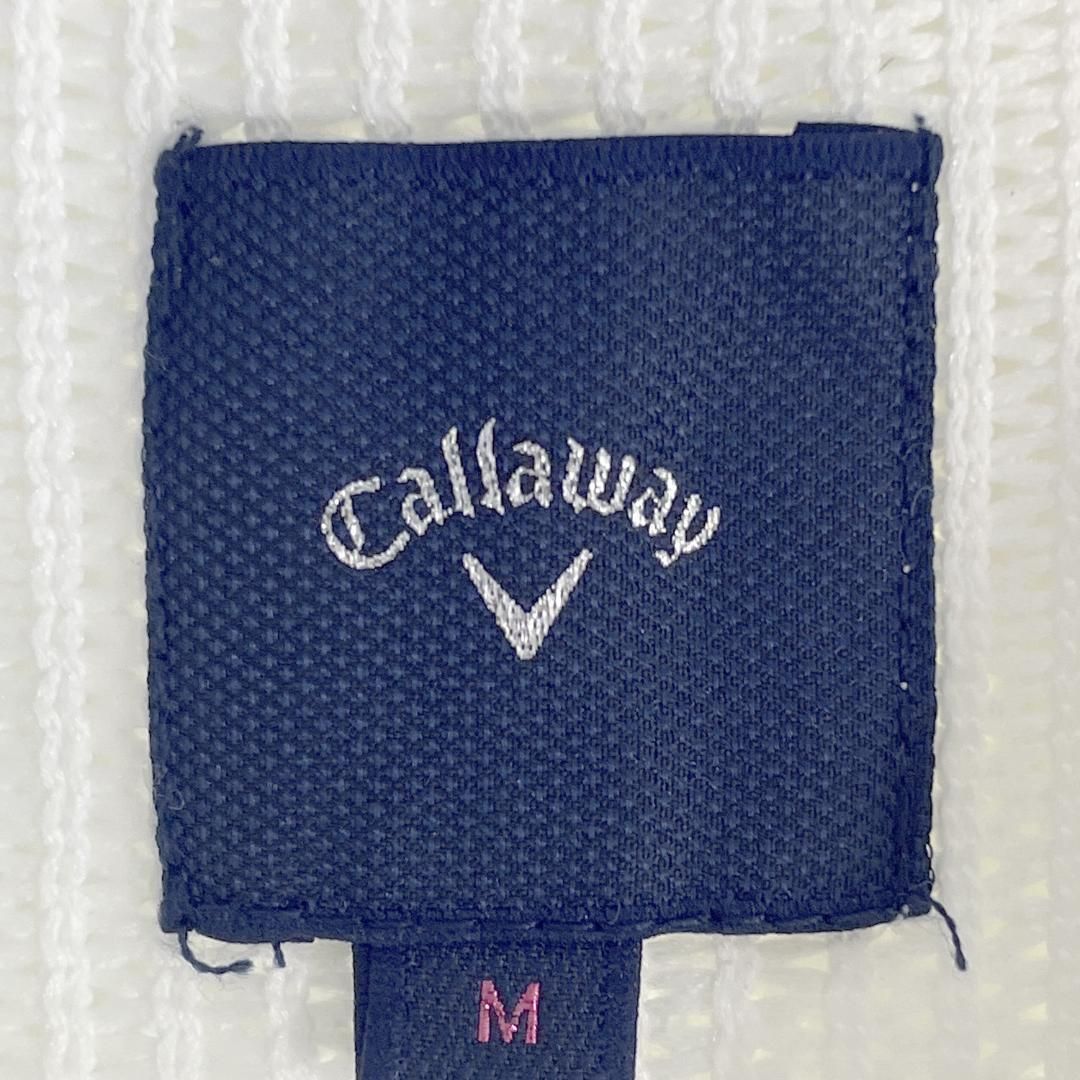 タグ付き未使用品 Callaway シアージップパーカー M ホワイト - メルカリ