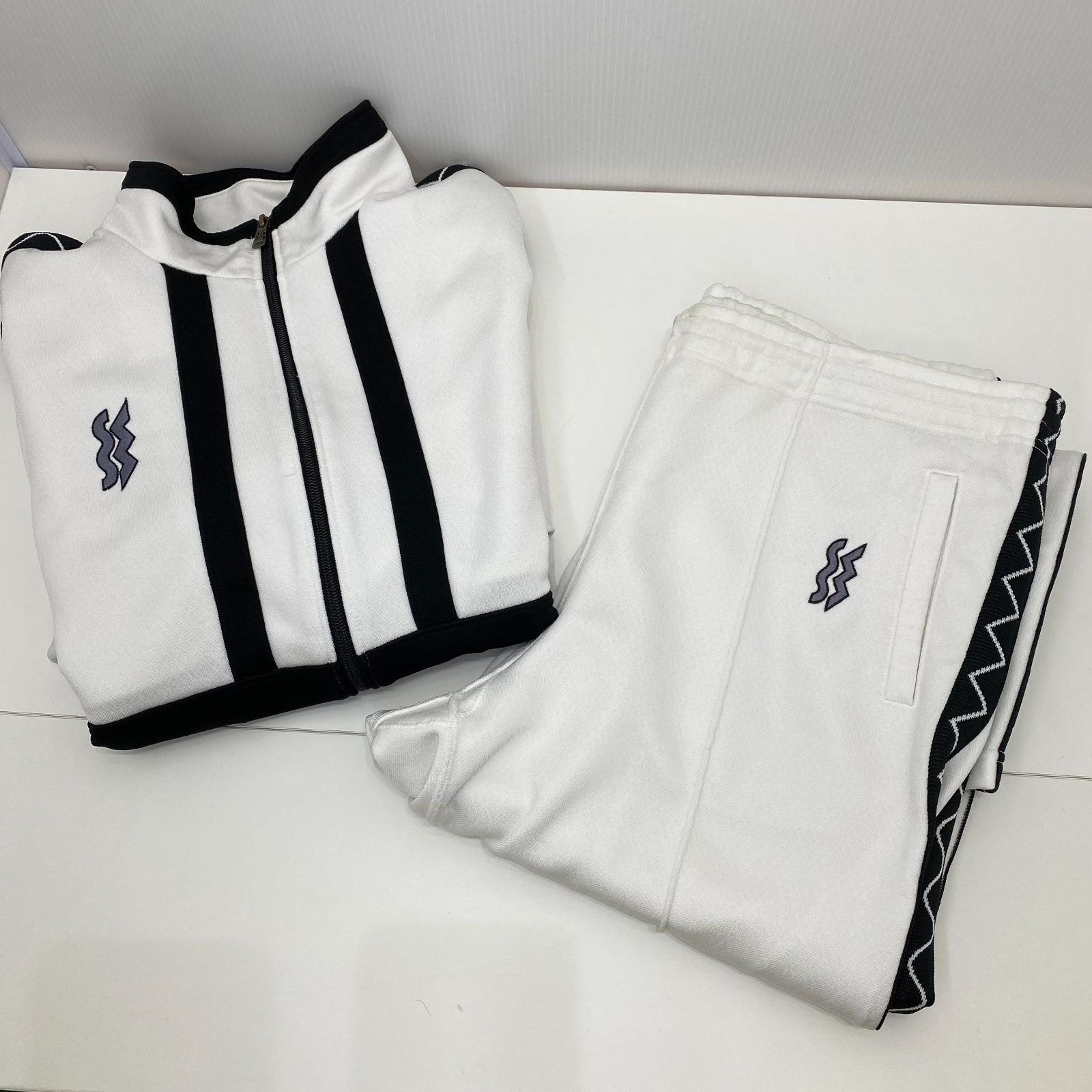 MIZUNO SUPERSTAR ミズノ ジャージ 上下セット JASPO:Oサイズ - メルカリ