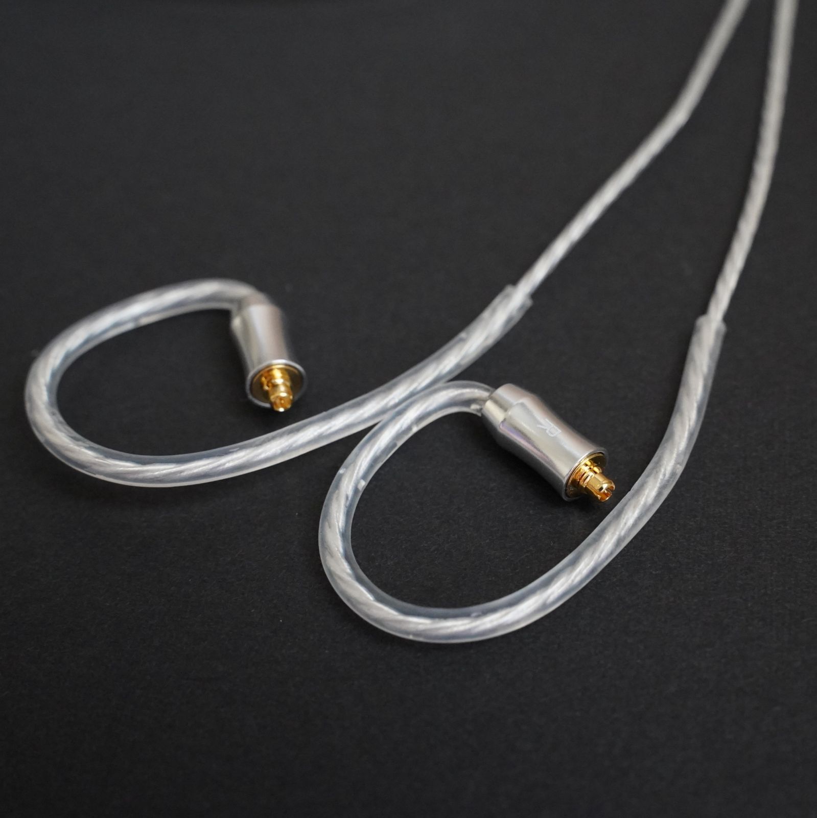 最高峰7N超冷凍製単結晶銅銀メッキ！2コアス仕様リケーブル MMCX/4.4mm