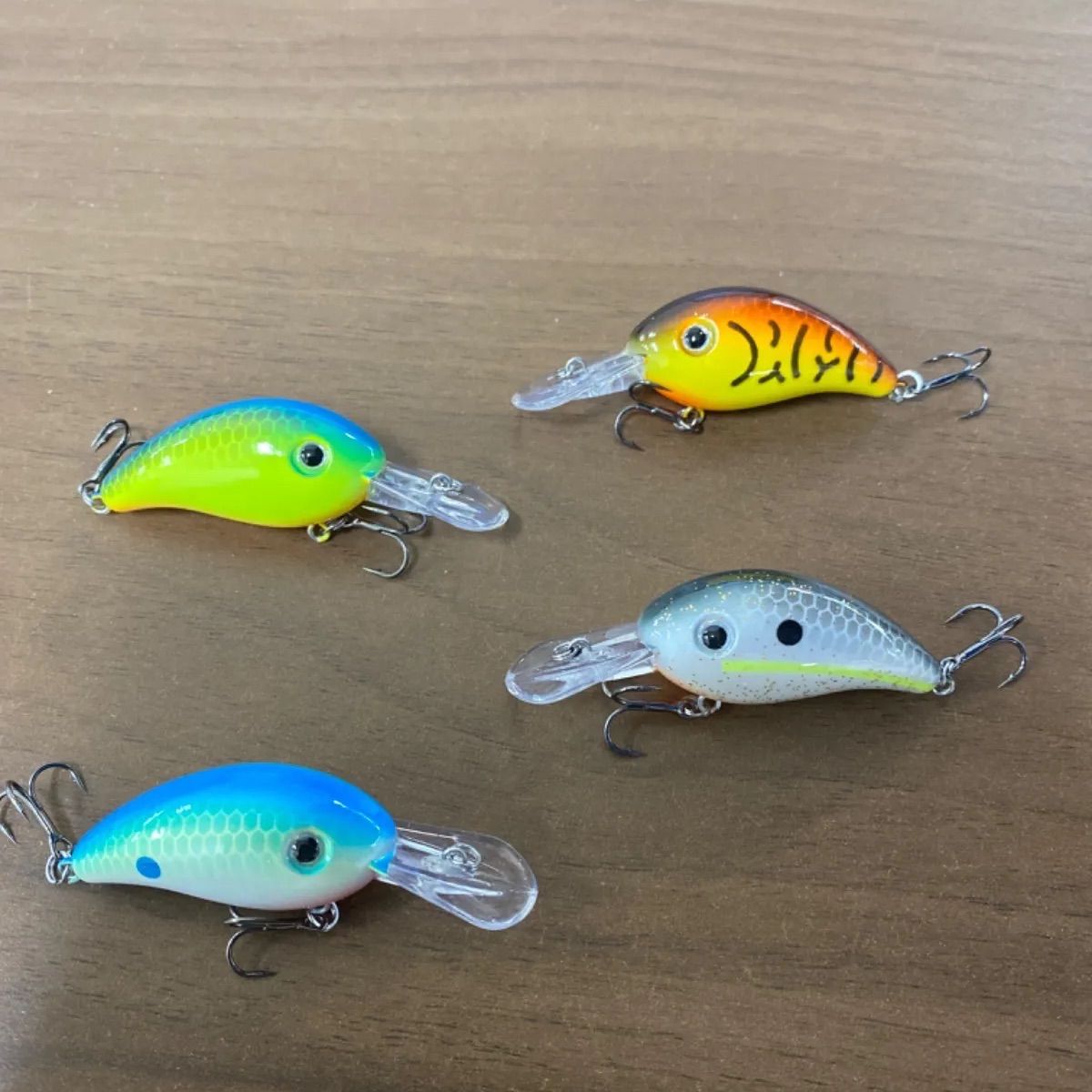クランクベイト 5g 40㎜ 4個セット ミニクランク シャロ―クランク バス