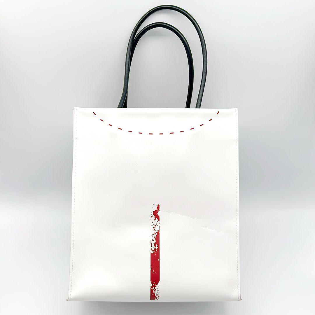 広島東洋カープ 紙袋風レザートートバッグ ホームユニフォームデザイン