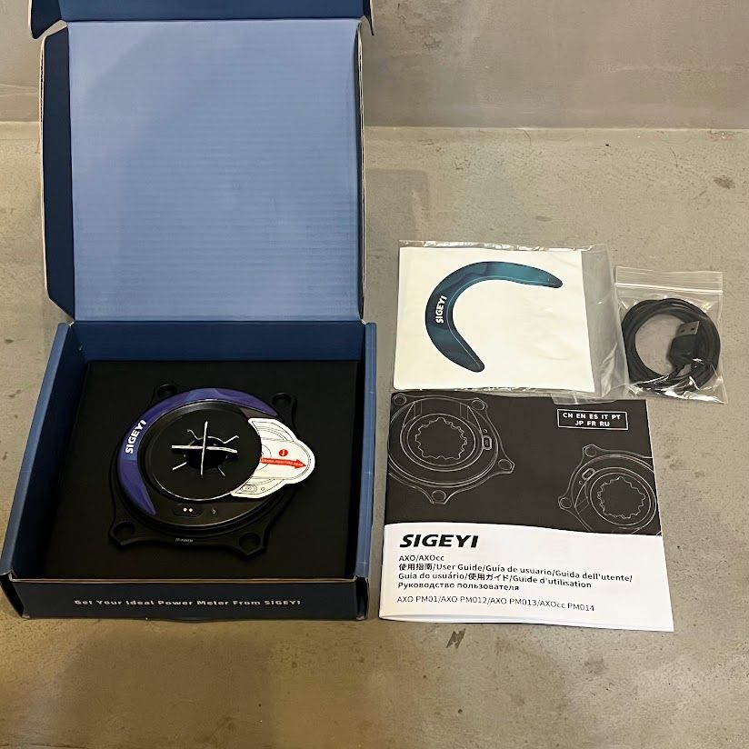 SIGEYI シゲイ AXO パワーメーター AXO-EASTON-4-110 シマノ 11/12S