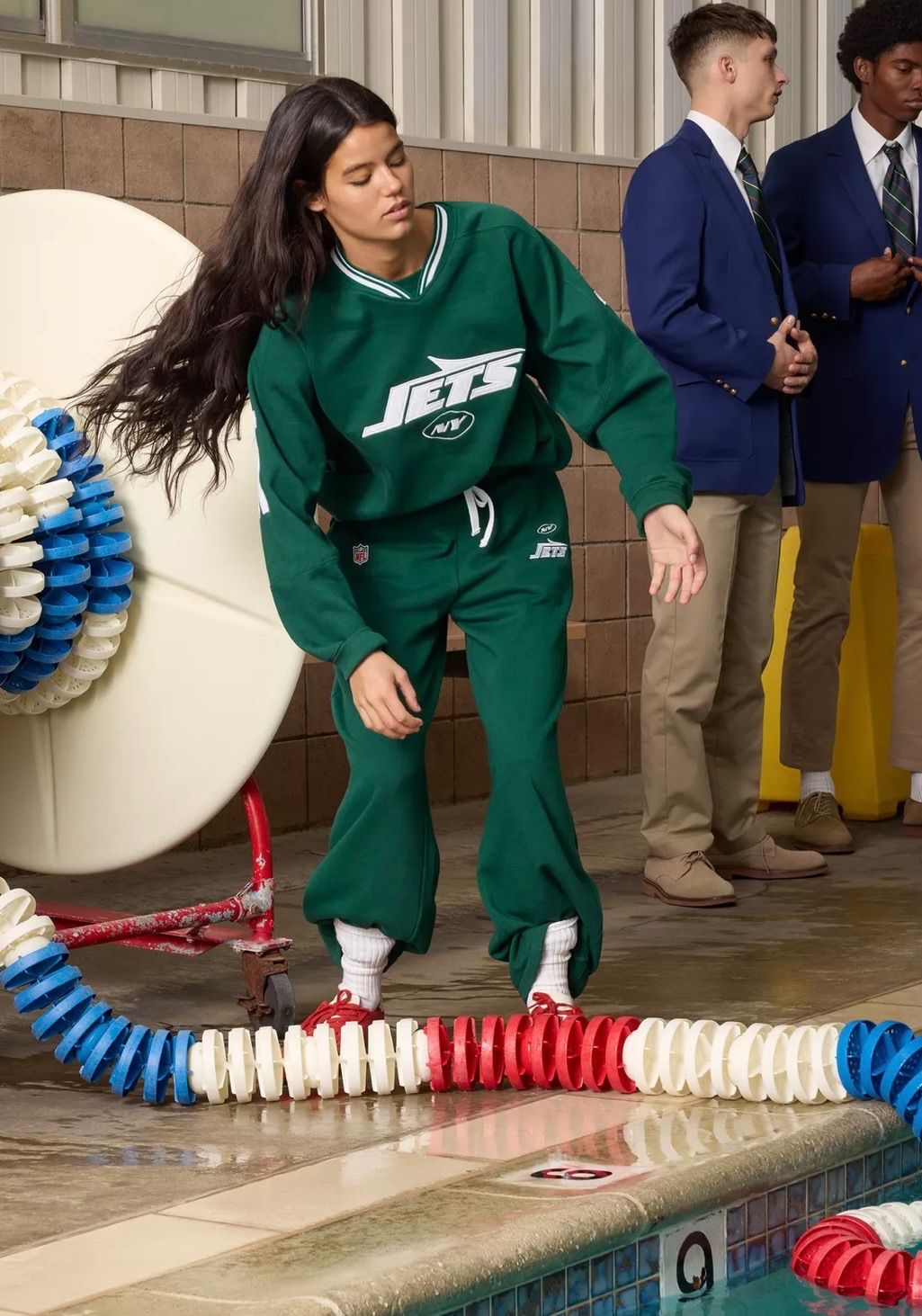 極美品NFL JETS×ZARA(ザラ)コラボスウェット上下セットアップ - メルカリ