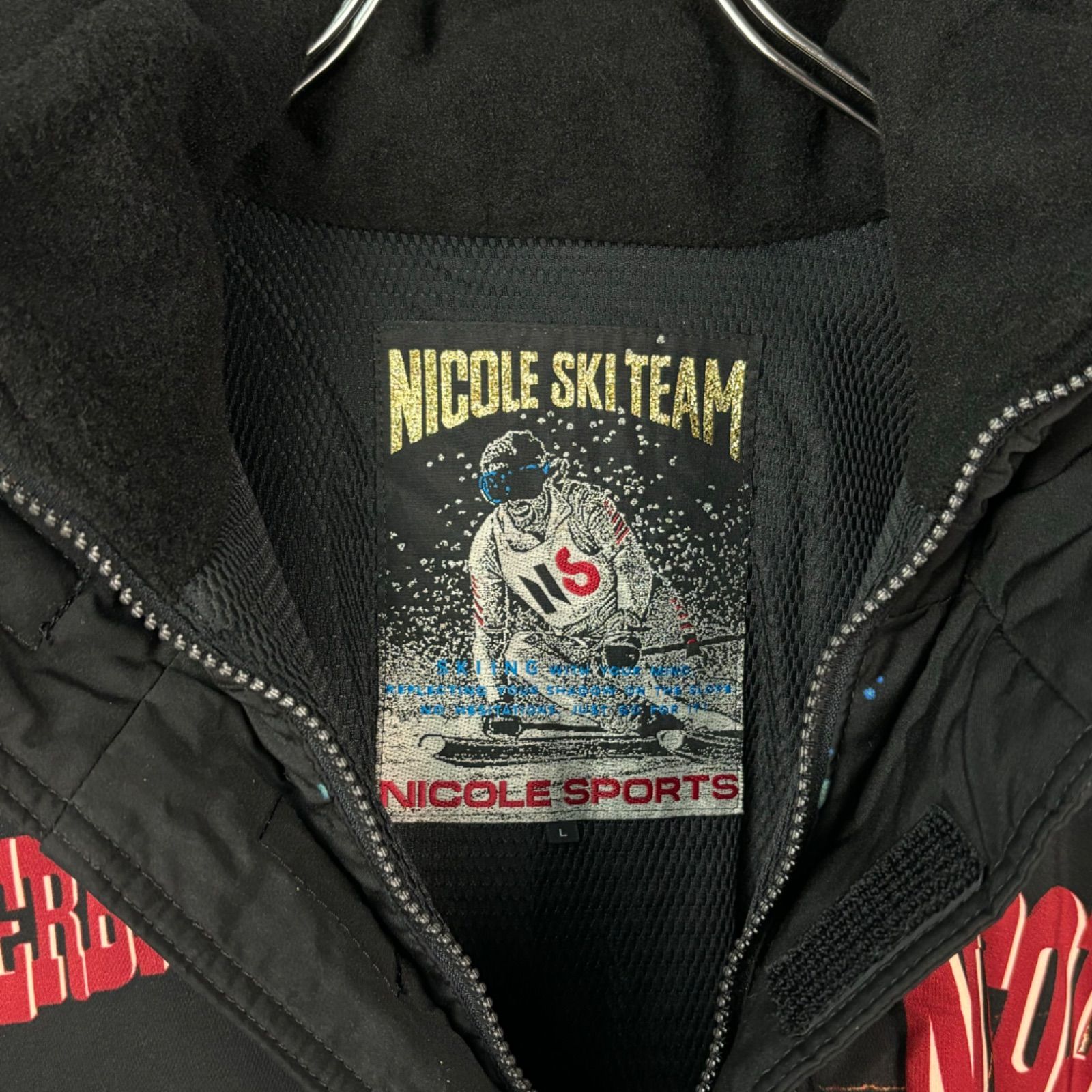 美USED 90s 00s VINTAGE THUNDERBIRDS NICOLE SPORTS SKI TEAM 日本製