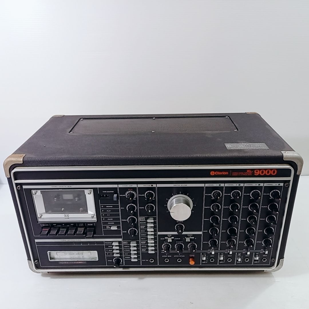 Clarion クラリオン カサットデッキ 8トラック ML-9000 ミキサーアンプ