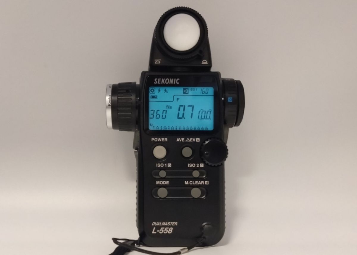 極上品 SEKONIC DUALMASTER L-558 デュアルマスター 露出計 純正ソフト