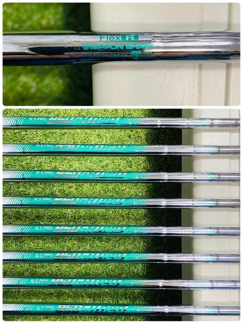 豪華8本】ピン G430 青ドット メンズアイアンセット スチール R - メルカリ