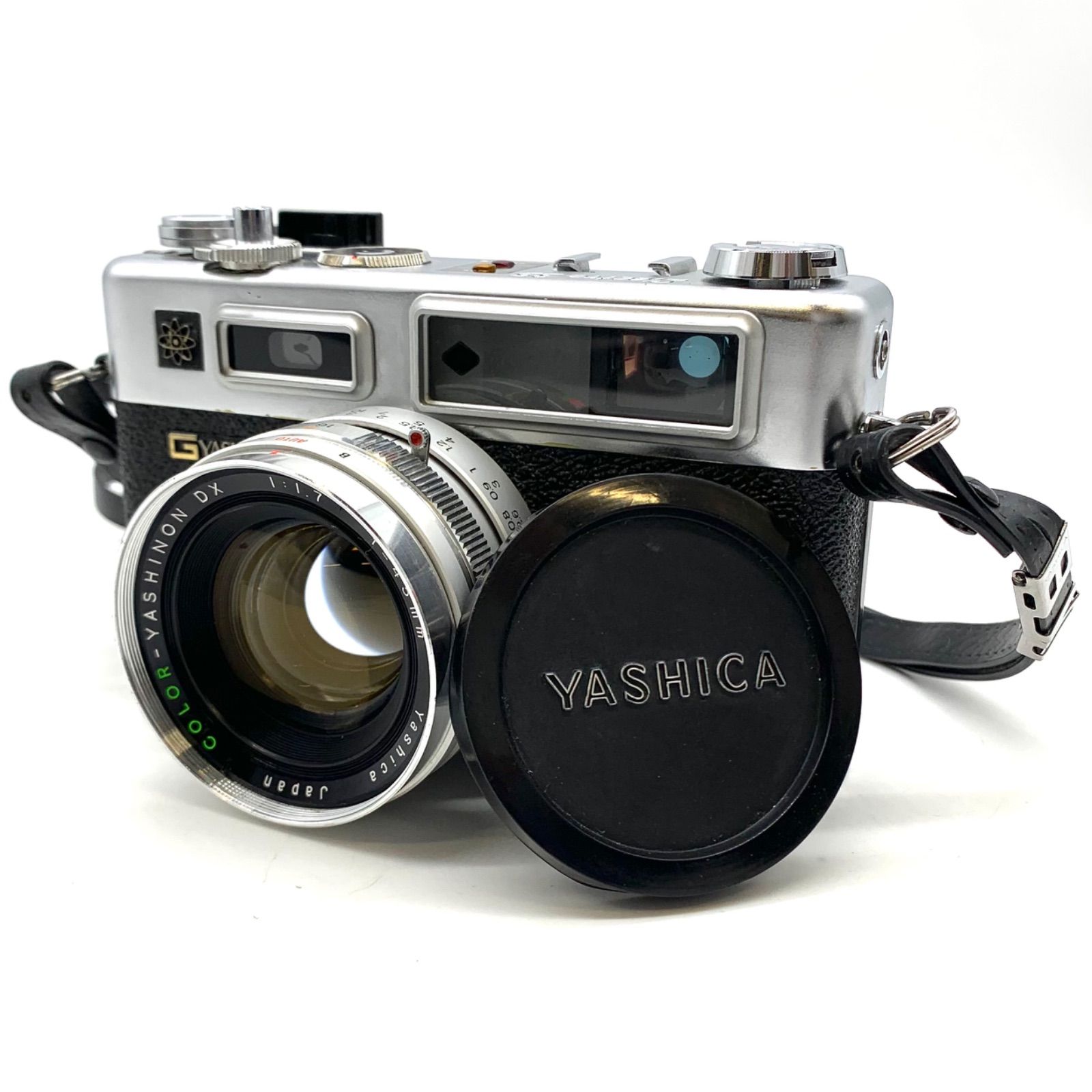 F185【お買い得】YASHICA フィルムカメラ ELECTRO 35 GS ストラップ