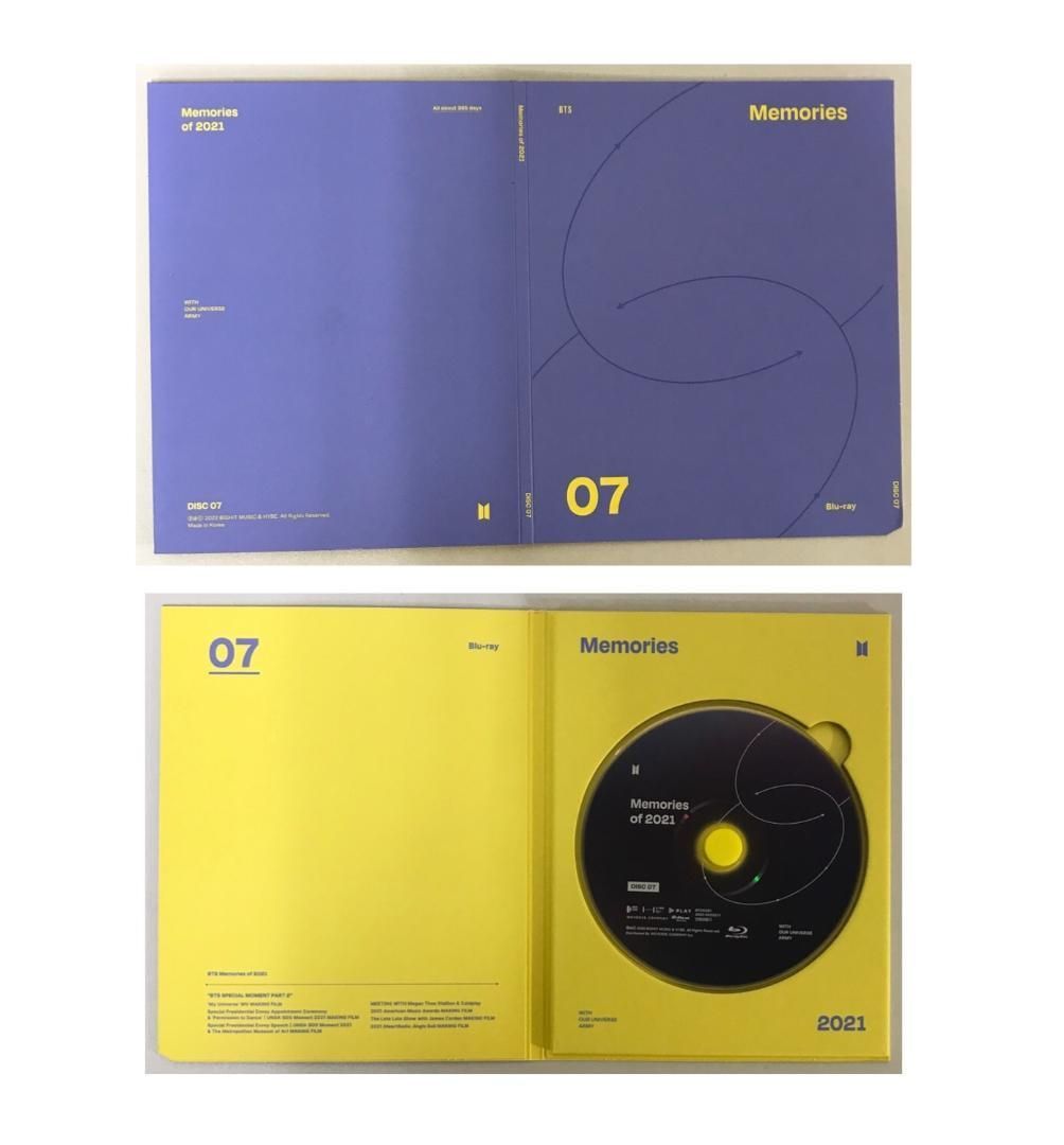 中古 BTS Memories of 2021 - メルカリ