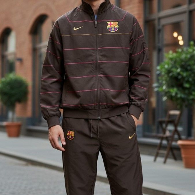 NIKE ナイキ ジャージ FCバルセロナ 上下セット 2007-2008モデル 秋