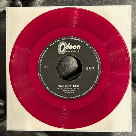 赤盤】ビートルズ 「ミスター・ムーンライト」 - メルカリ