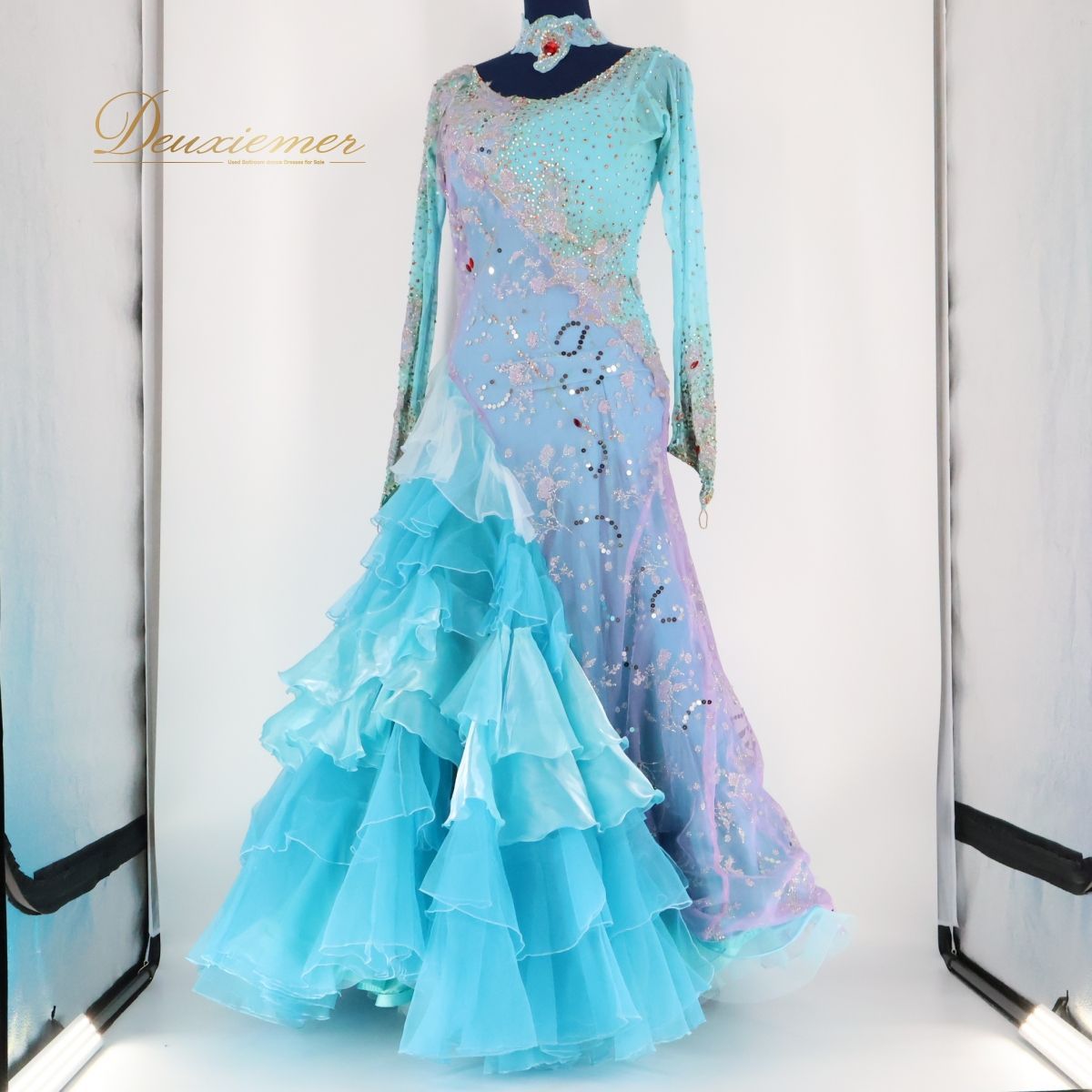 社交ダンス 衣装 スタンダードドレス スタンダード タカダンス