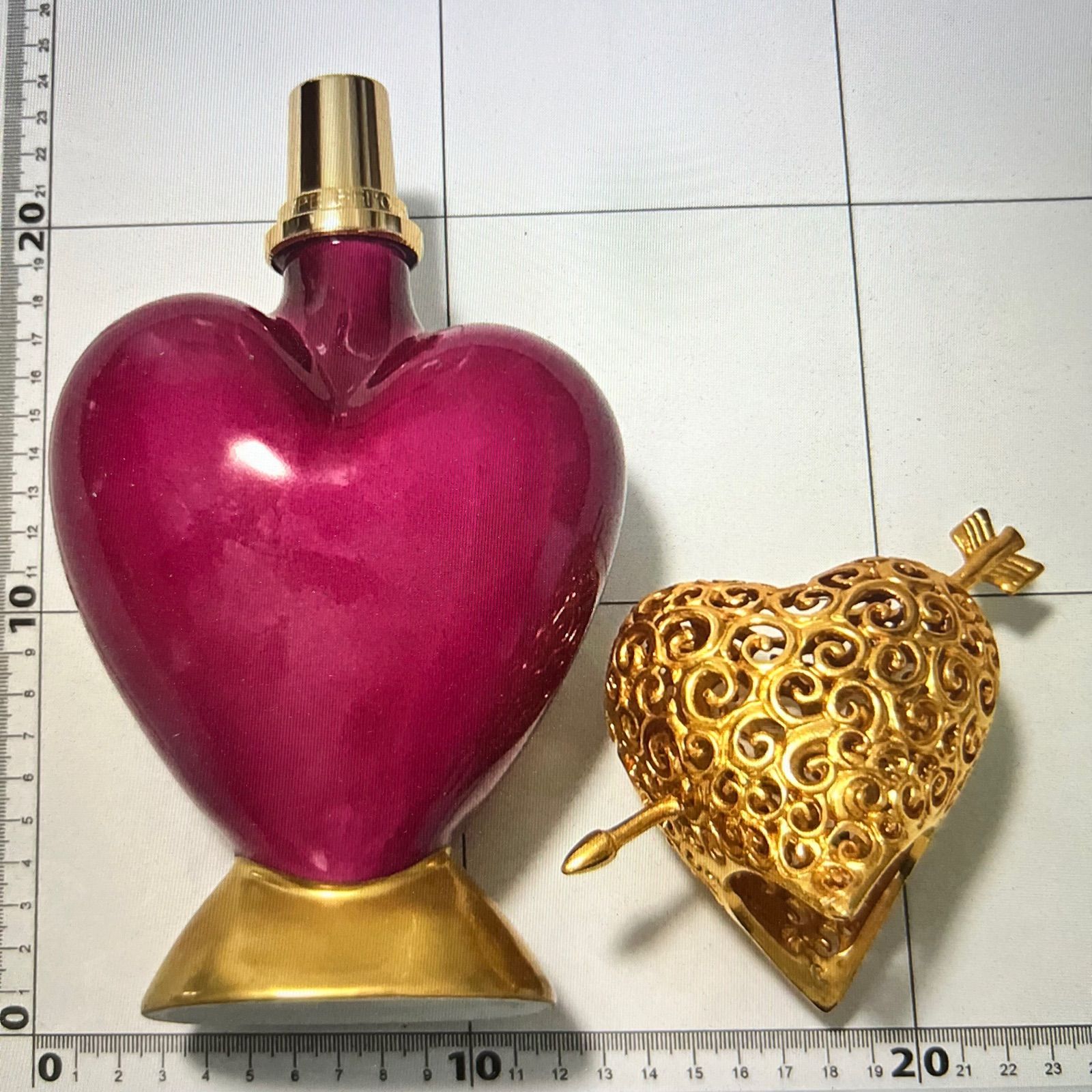 ⭐️ランプベルジェ⭐️ダブルハート未使用 芯なし ️ランプベルジェ