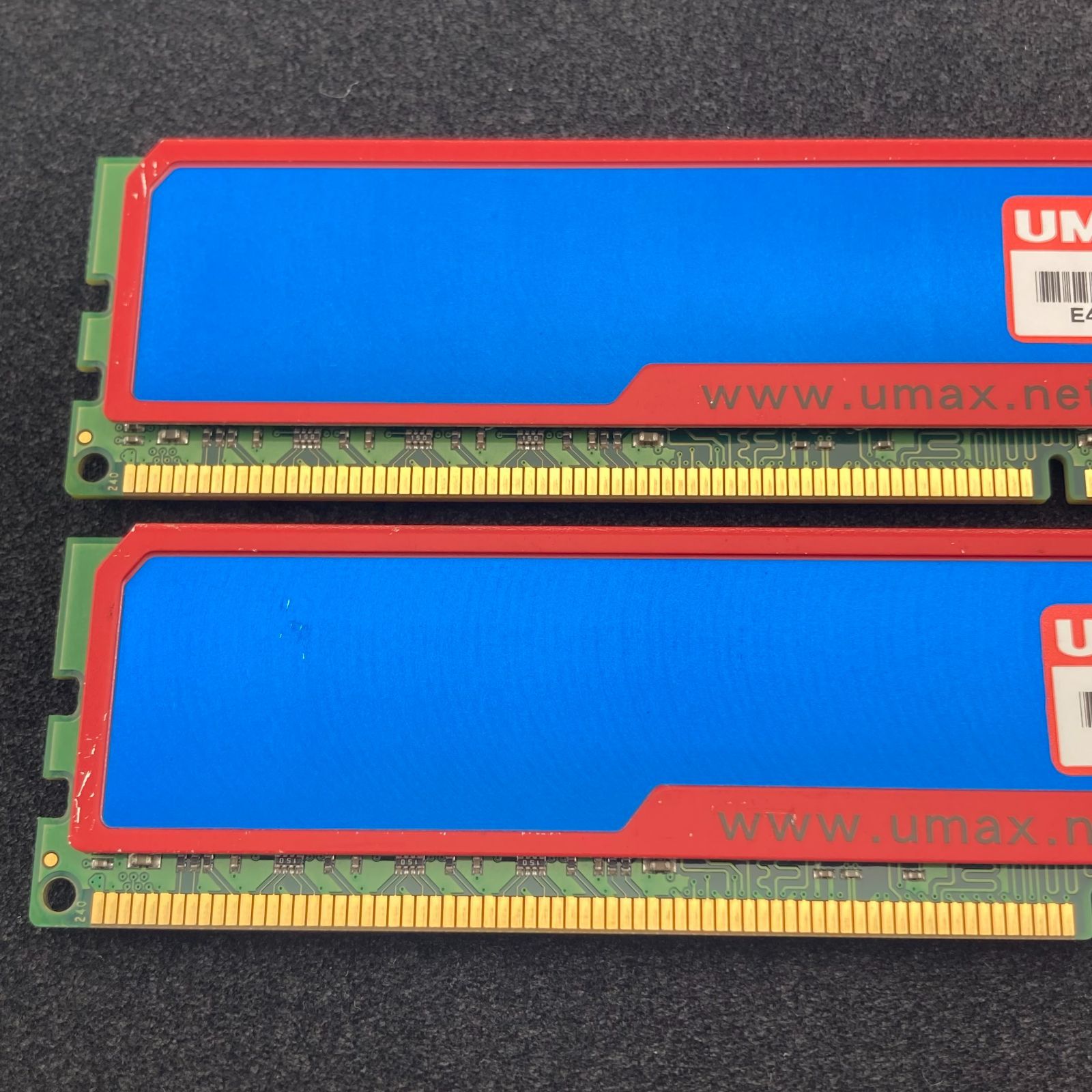 UMAX Cetus メモリ 合計 8GB (4GB × 2枚）DDR3-1600(OC) / PC3-12800