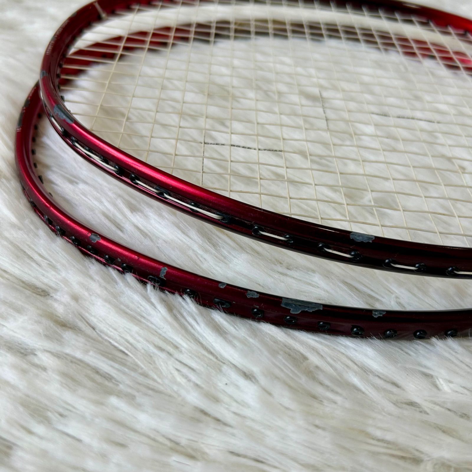 廃盤 ヨネックス ナノスピード 7000 バトミントンラケット 2本セット