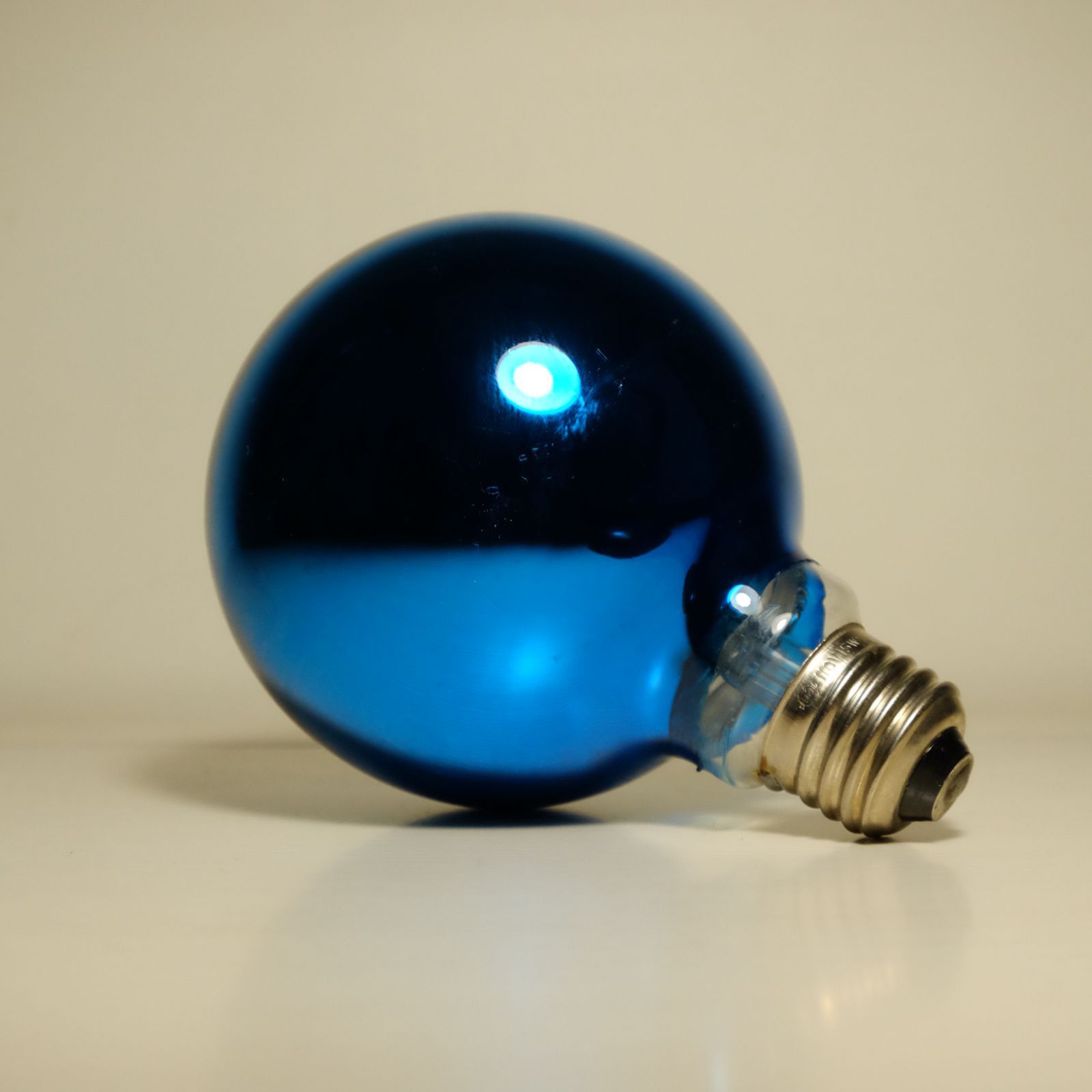 National カラフルボール電球 青色 E26 15W ナショナル 松下電器産業