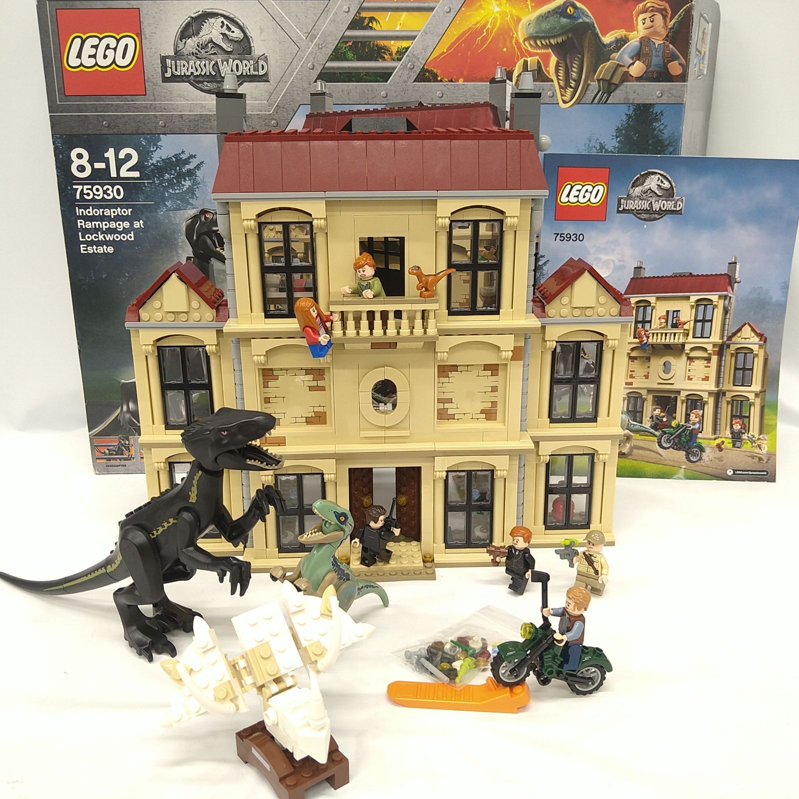 中古/美品】正規品 LEGO レゴ ジュラシック・ワールド インドラプトル